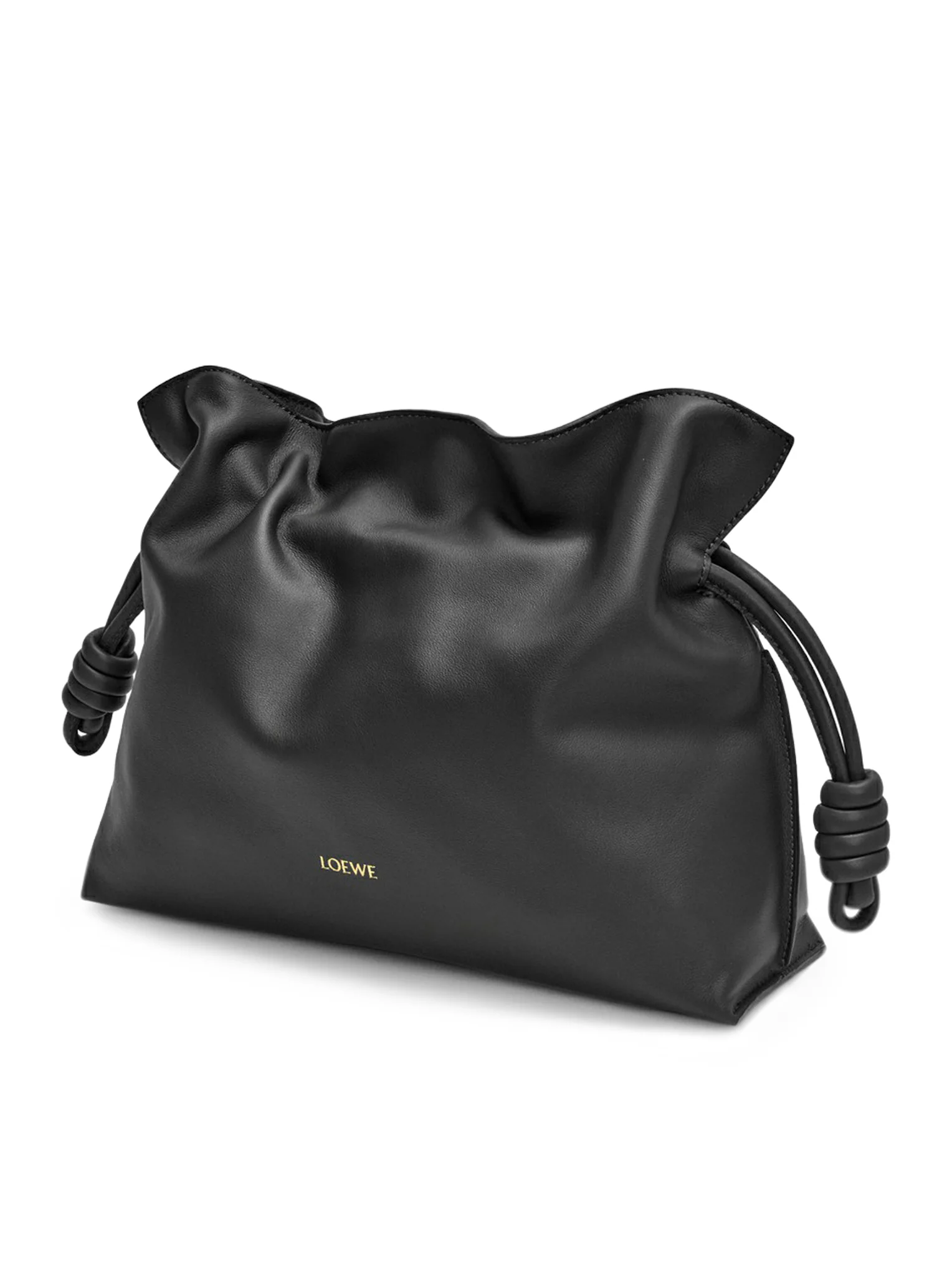 MEDIUM FLAMENCO CLUTCH BAG IN CALFSKIN NAPPA - Image 4