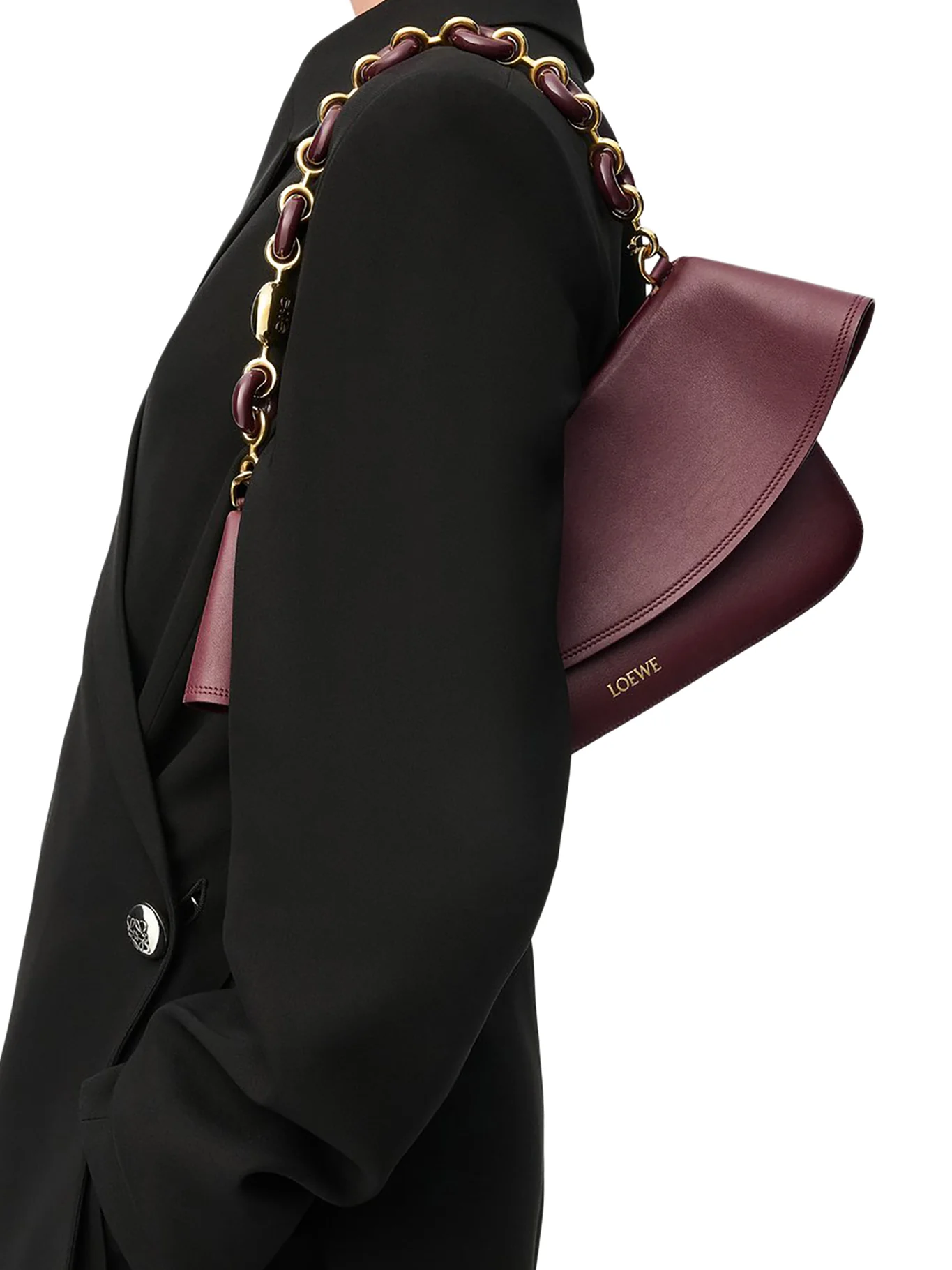 MEDIUM OLA BAG IN SMOOTH CALFSKIN - Image 3