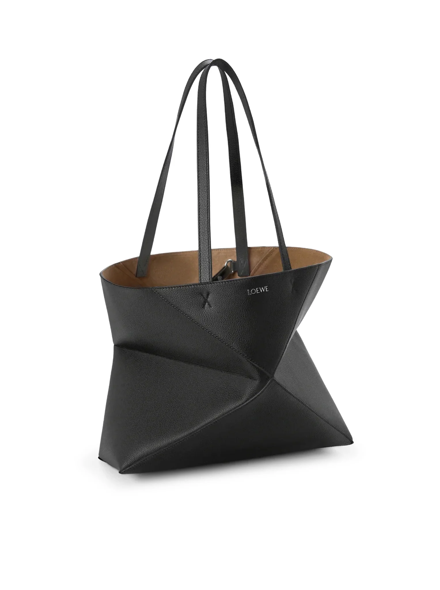 MEDIUM PUZZLE FOLD HORIZONTAL TOTE BAG IN GRAINED CALFSKIN - Image 4