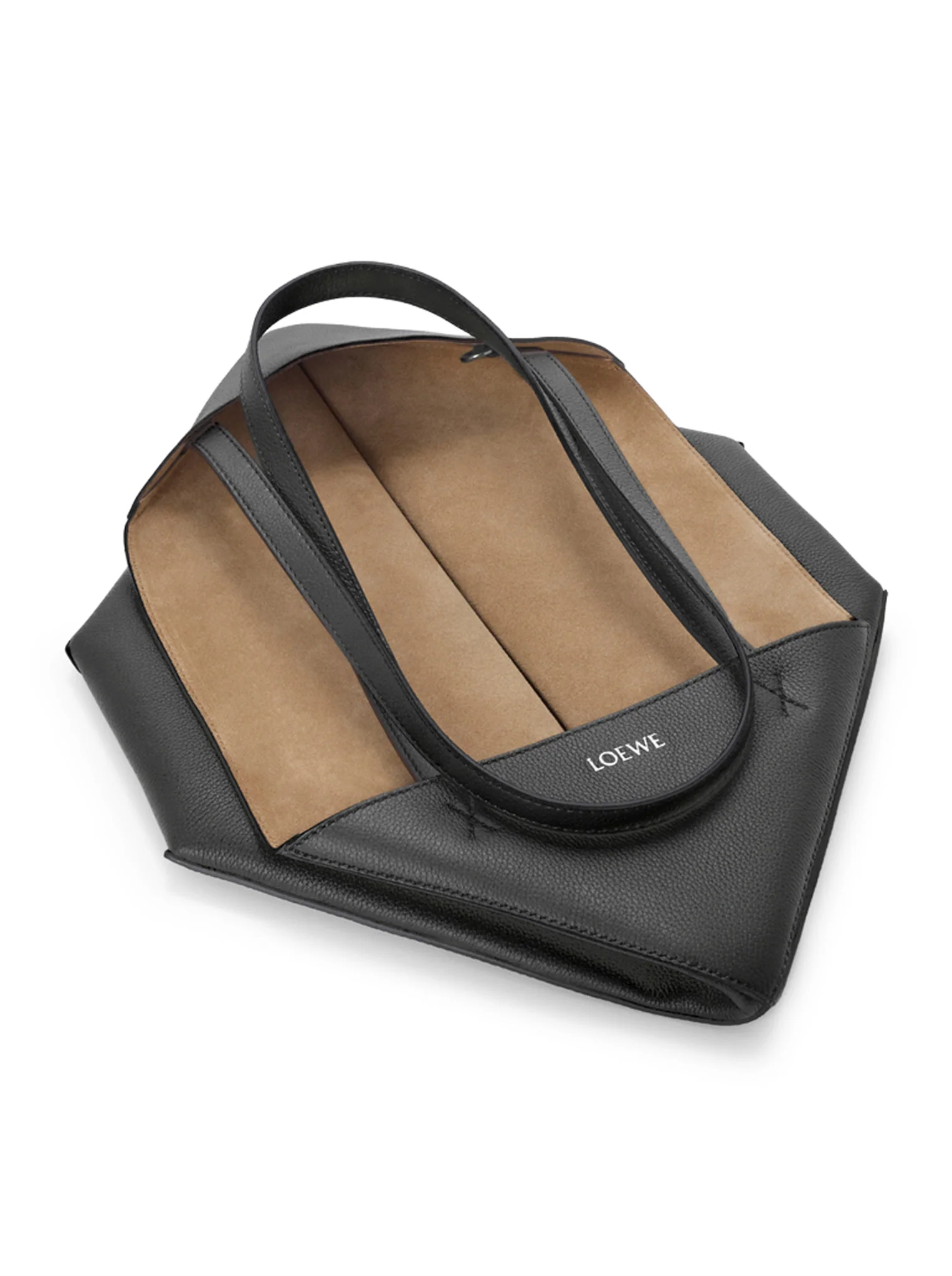 MEDIUM PUZZLE FOLD HORIZONTAL TOTE BAG IN GRAINED CALFSKIN - Image 7