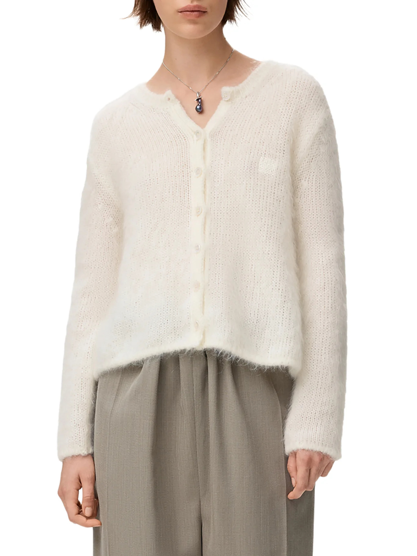 MOHAIR BLEND CARDIGAN - Image 3