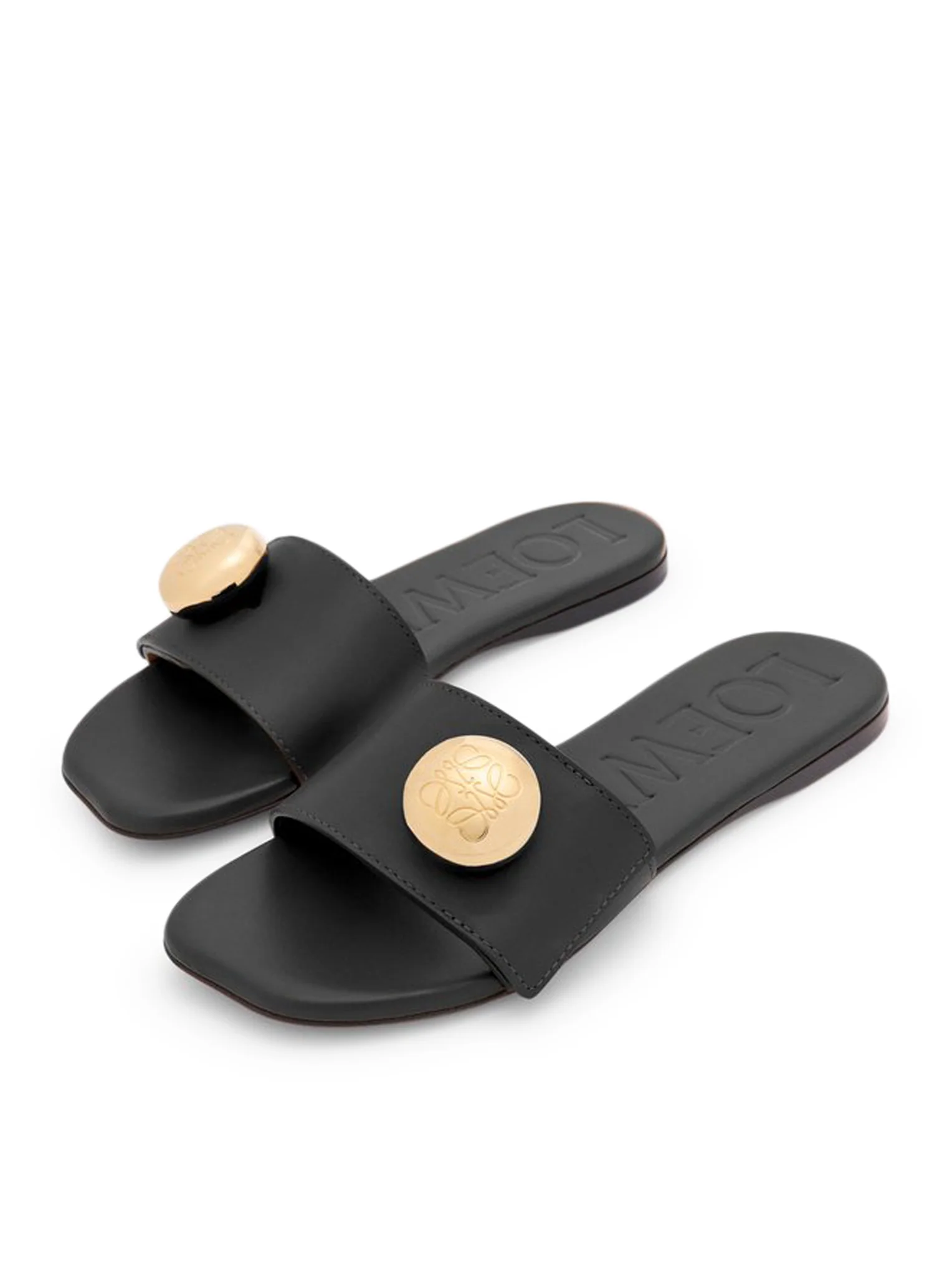 PEBBLE CALFSKIN SLIDE - Image 3