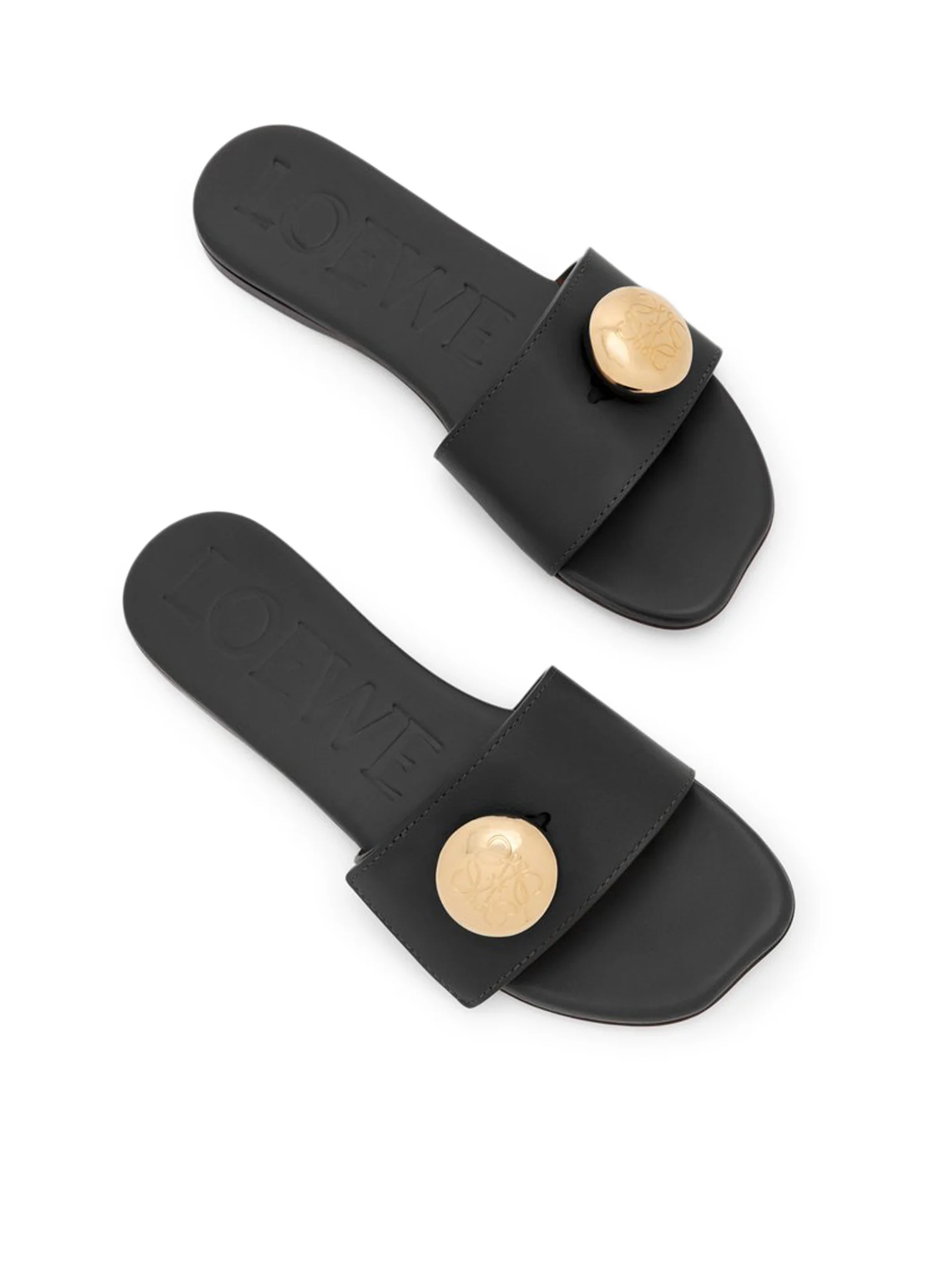 PEBBLE CALFSKIN SLIDE - Image 4
