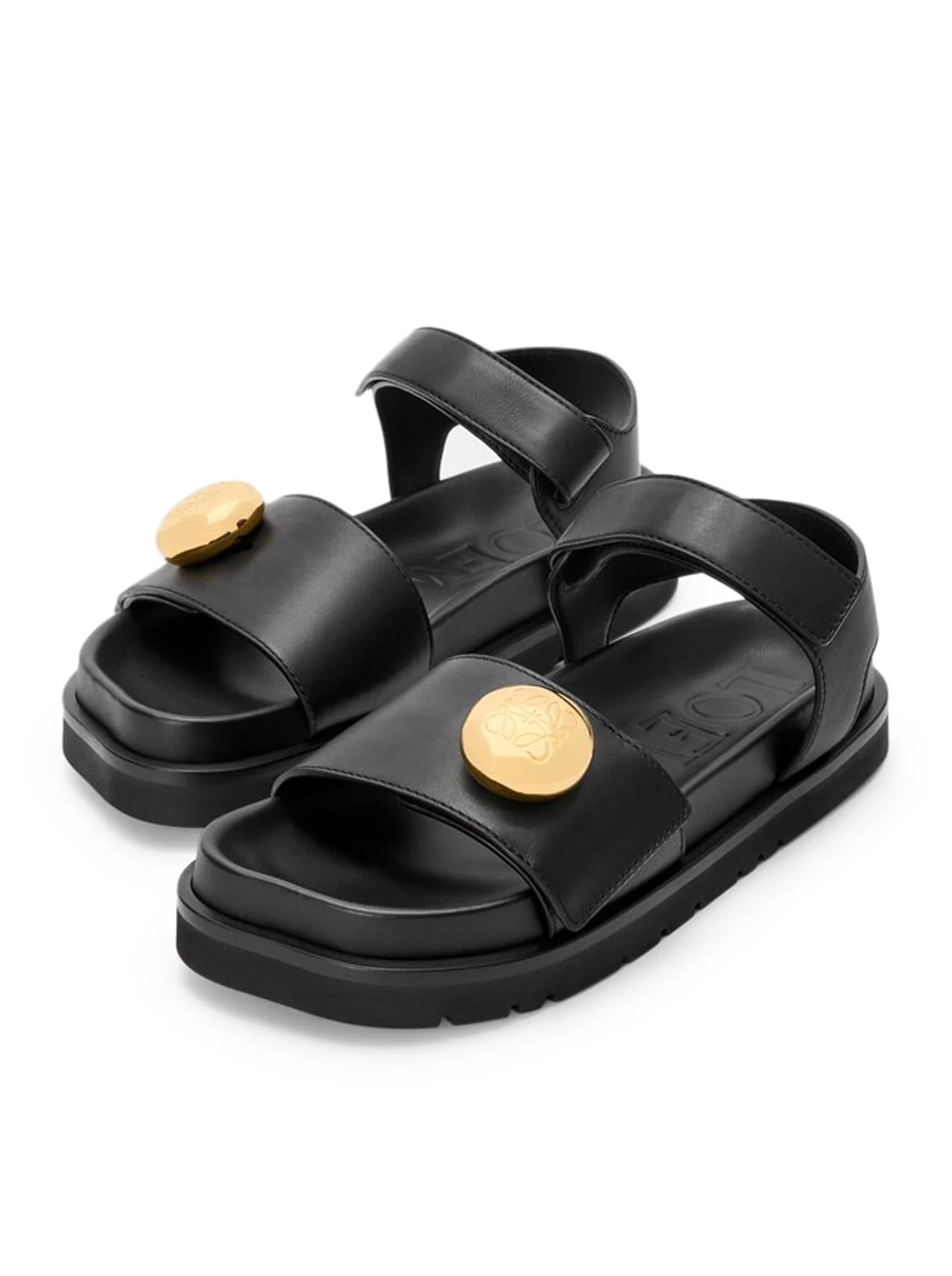 PEBBLE SANDALS WITH SOFT CALFSKIN FUSSBETT SOLE - Image 3