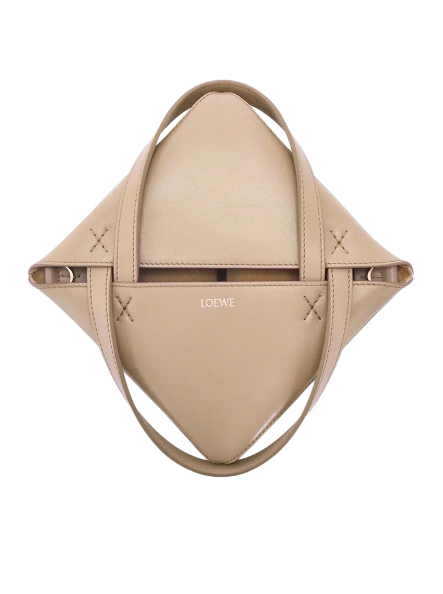 PUZZLE FOLD TOTE BAG IN POLISHED CALFSKIN - Image 9