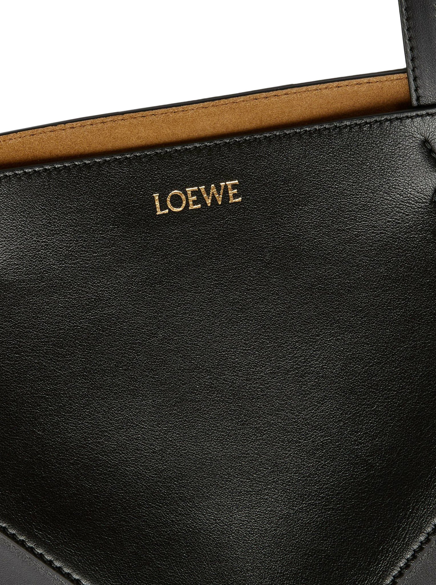 PUZZLE FOLD TOTE BAG IN POLISHED CALFSKIN - Image 9