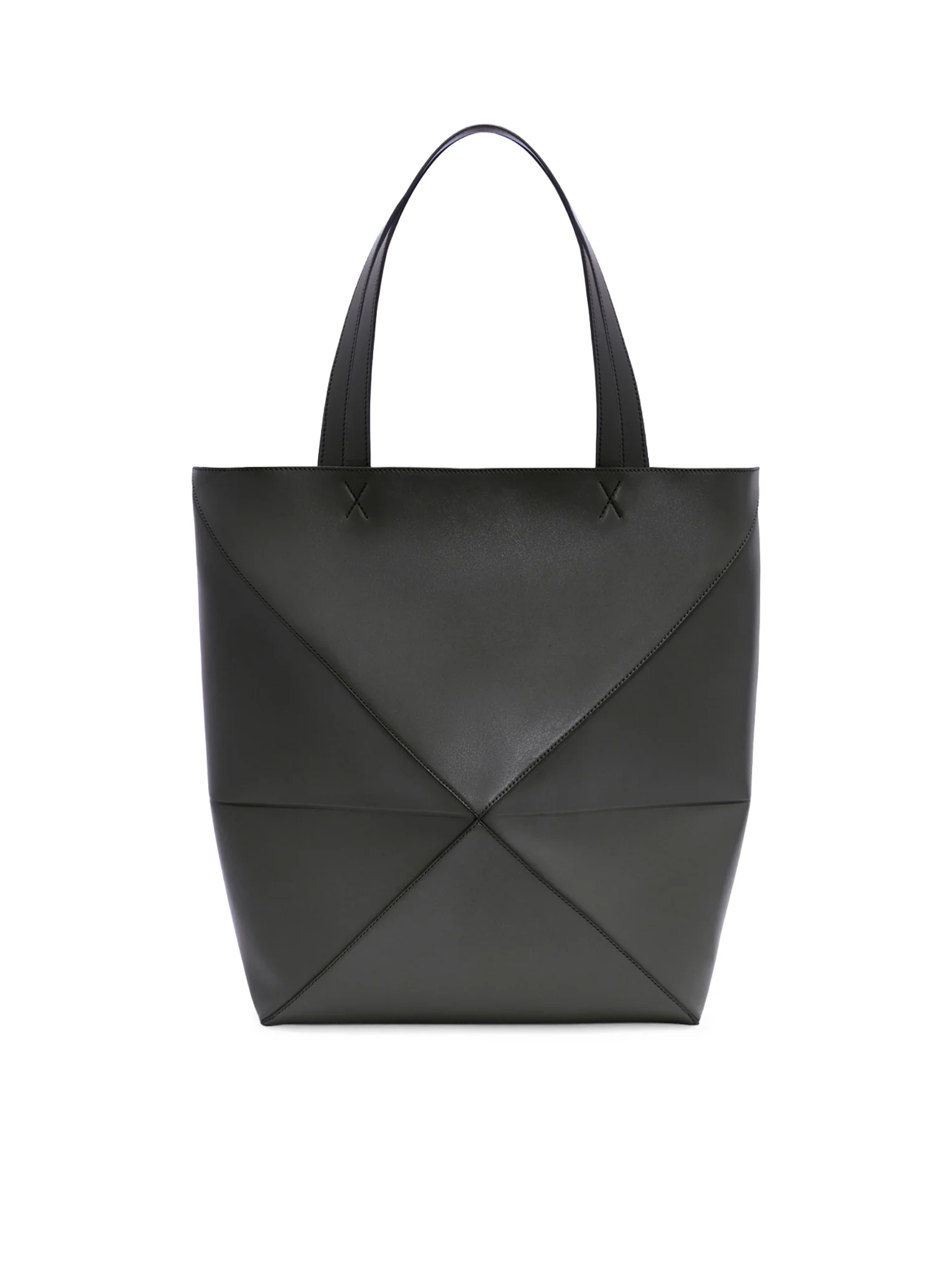 PUZZLE FOLD TOTE XL BAG IN POLISHED CALFSKIN - Image 4