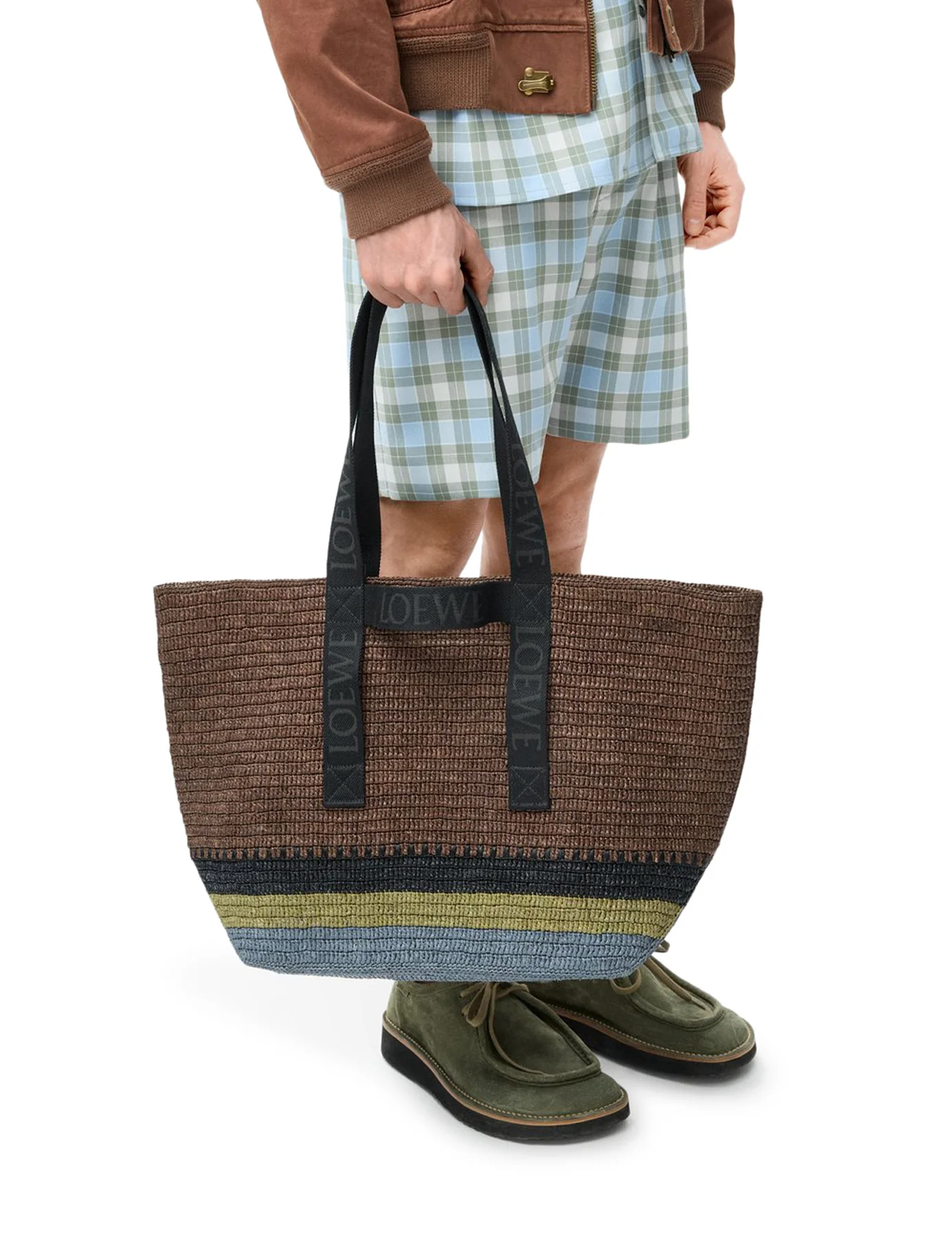 RAFFIA FOLD SHOPPER - Image 2