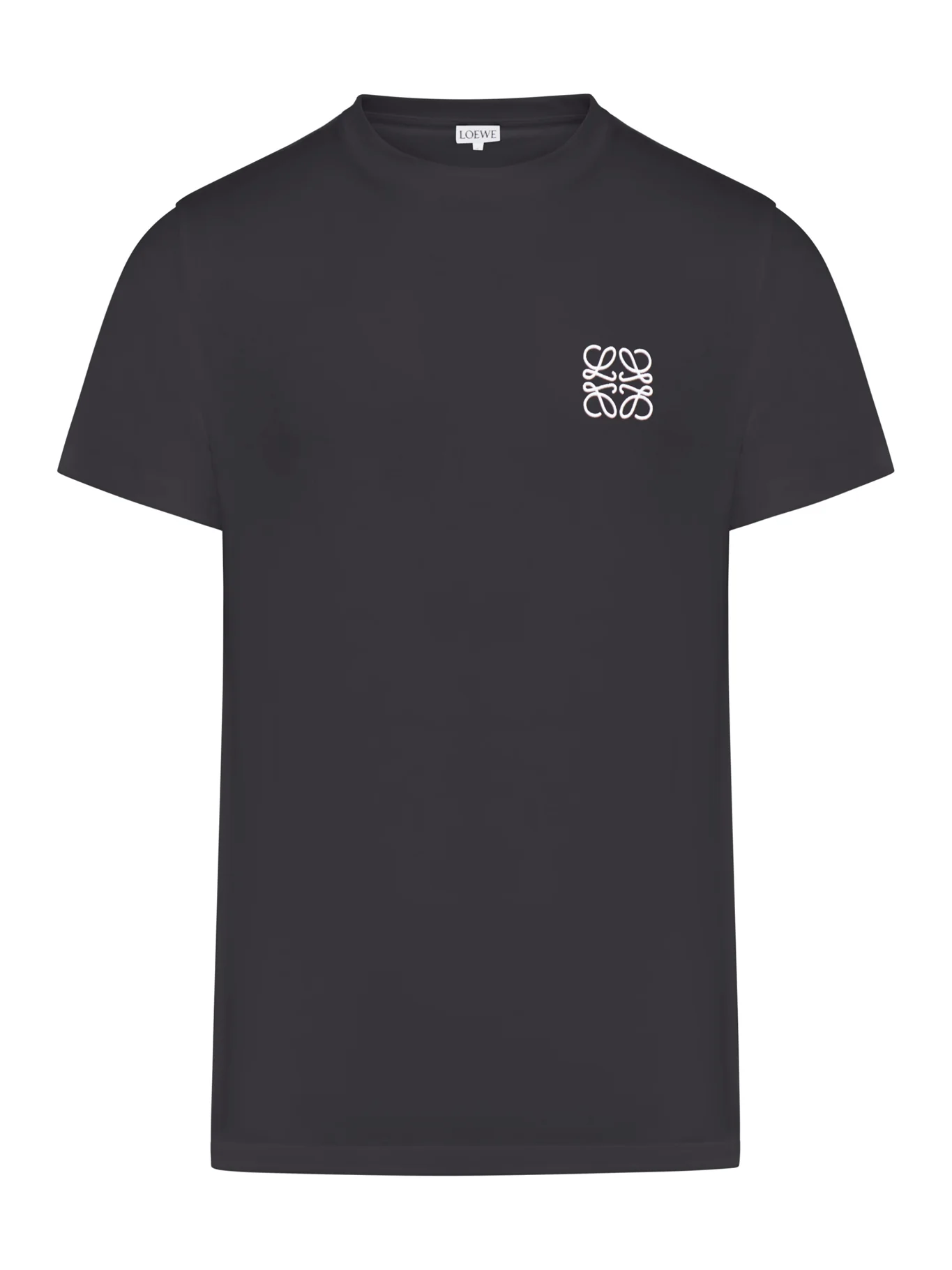 REGULAR FIT COTTON T-SHIRT WITH ANAGRAM