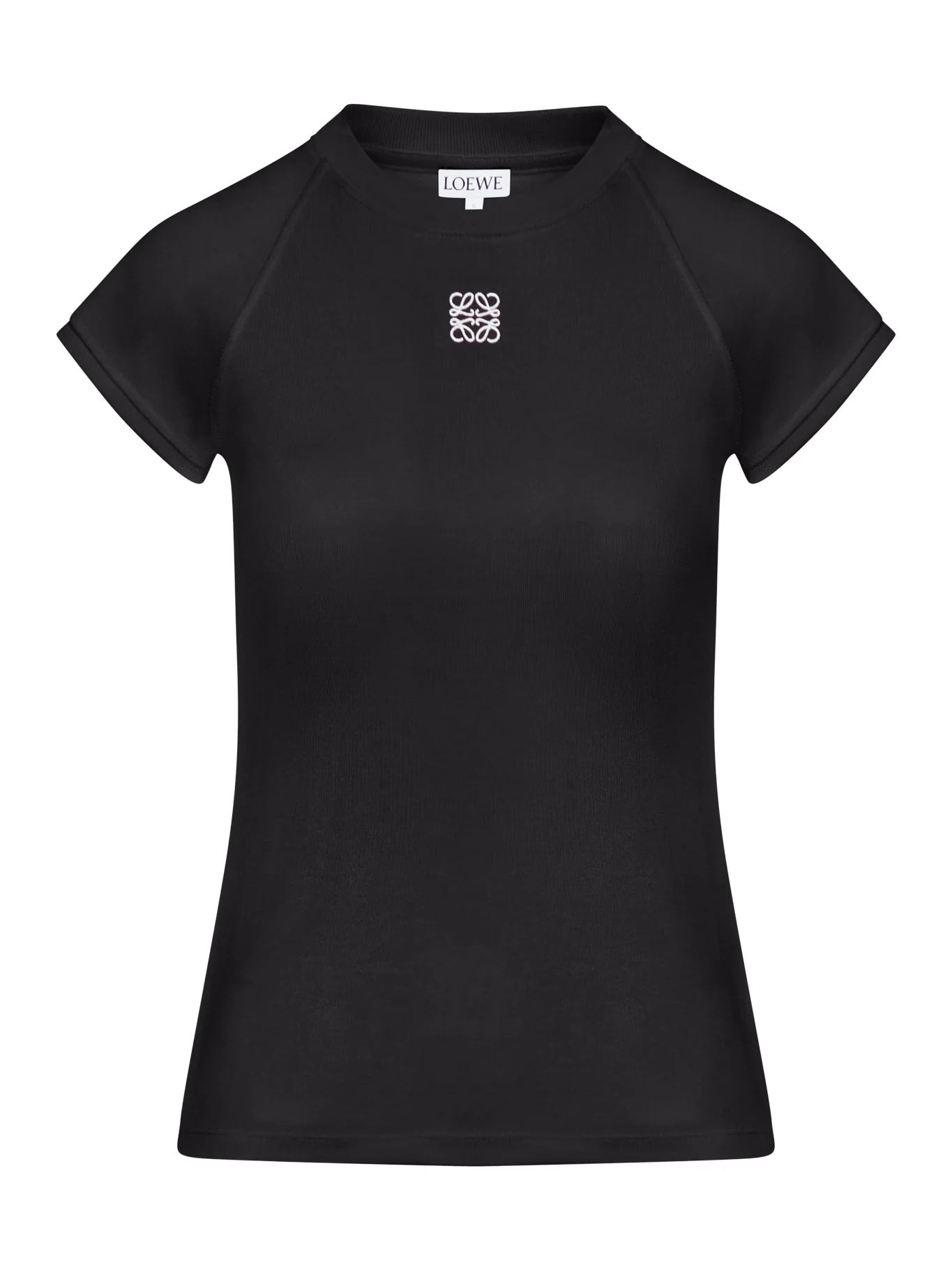 SLIM FIT COTTON T-SHIRT WITH ANAGRAM