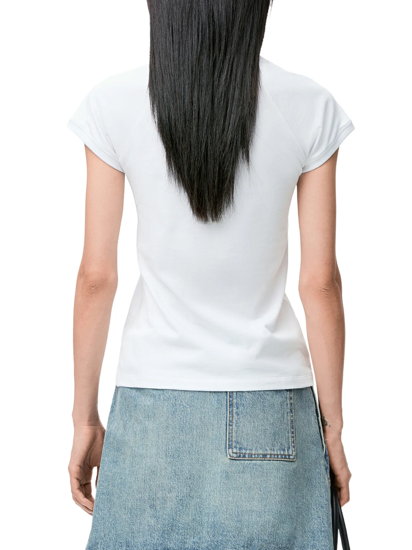 SMALL FIT T-SHIRT WITH ANAGRAM EMBROIDERY - Image 4