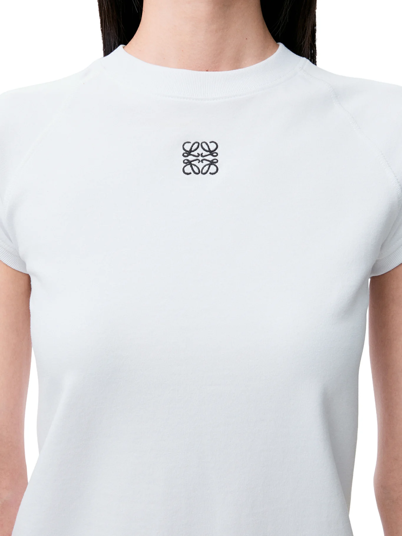 SMALL FIT T-SHIRT WITH ANAGRAM EMBROIDERY - Image 5