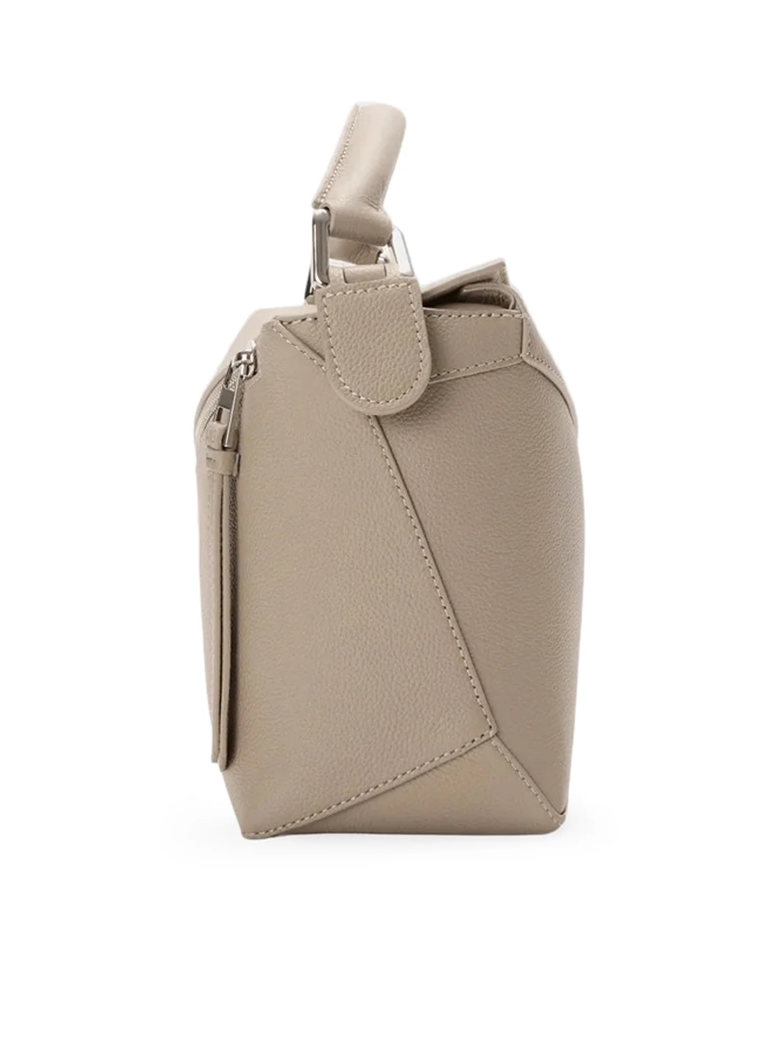 SMALL PUZZLE EDGE BAG IN GRAINED CALFSKIN - Image 4