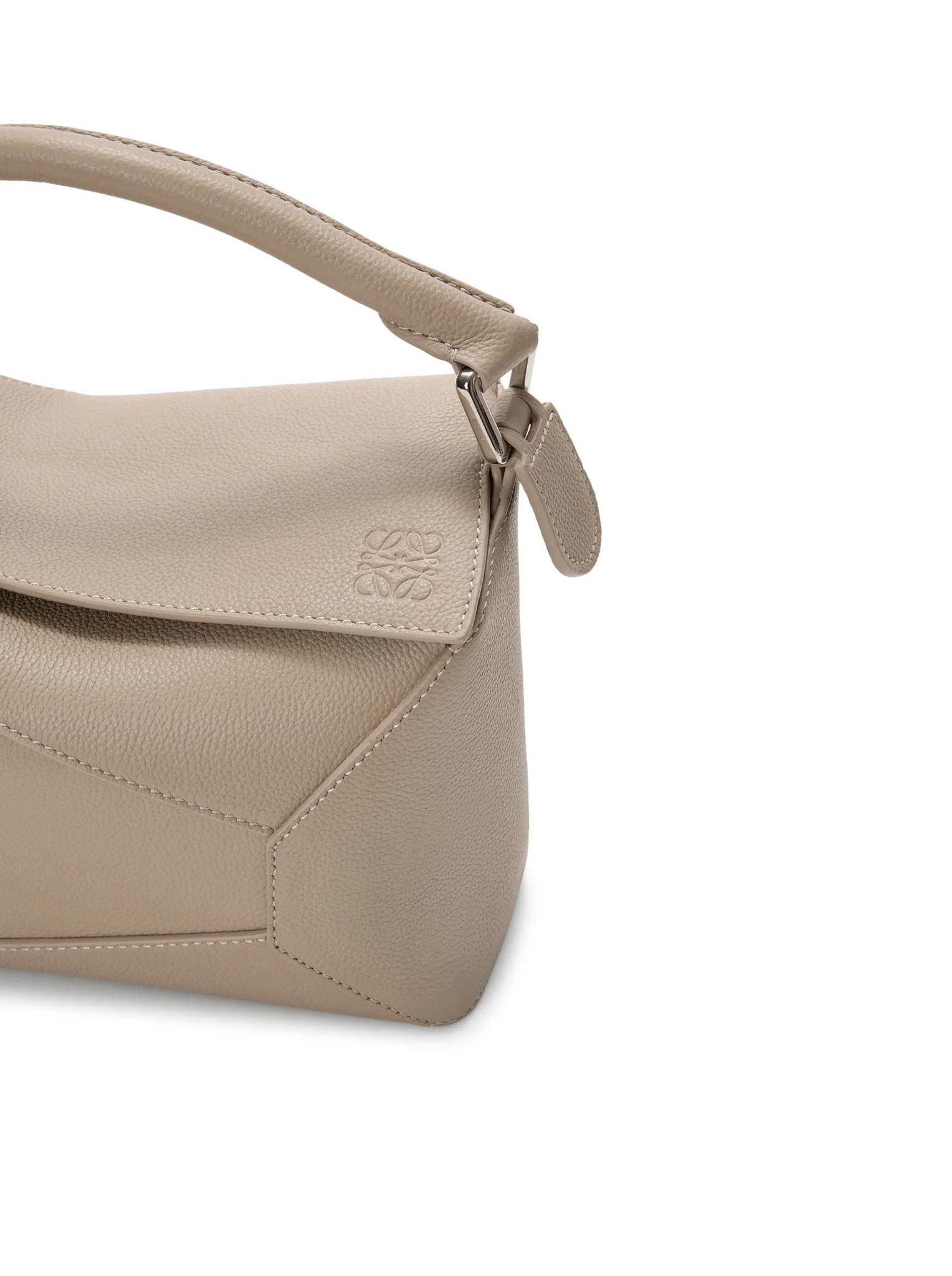 SMALL PUZZLE EDGE BAG IN GRAINED CALFSKIN - Image 8