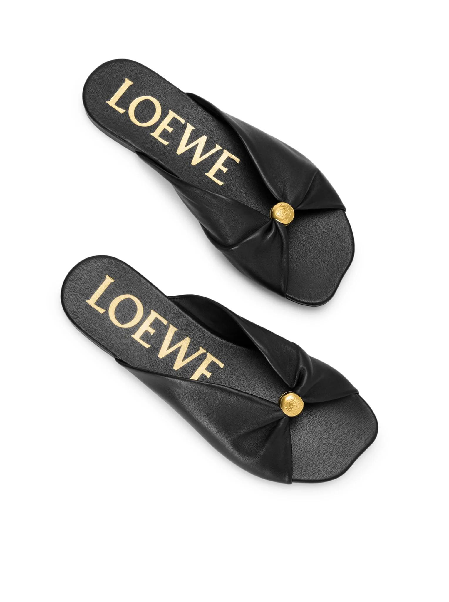 SLIDE PEBBLE SOFT IN LAMBSKIN NAPPA - Image 4