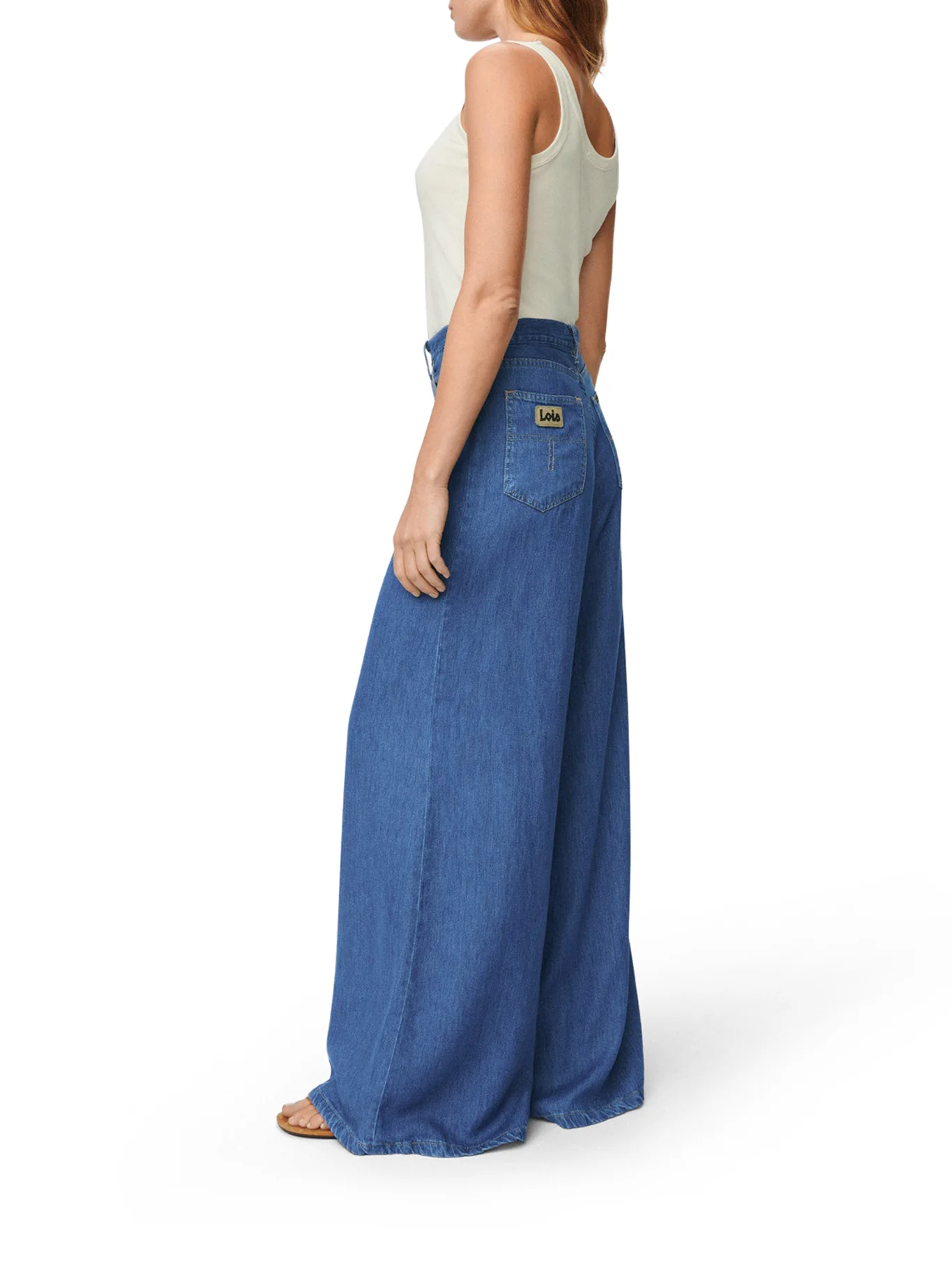 MARLENE JEANS IN LIGHTWEIGHT COTTON DENIM - Image 3