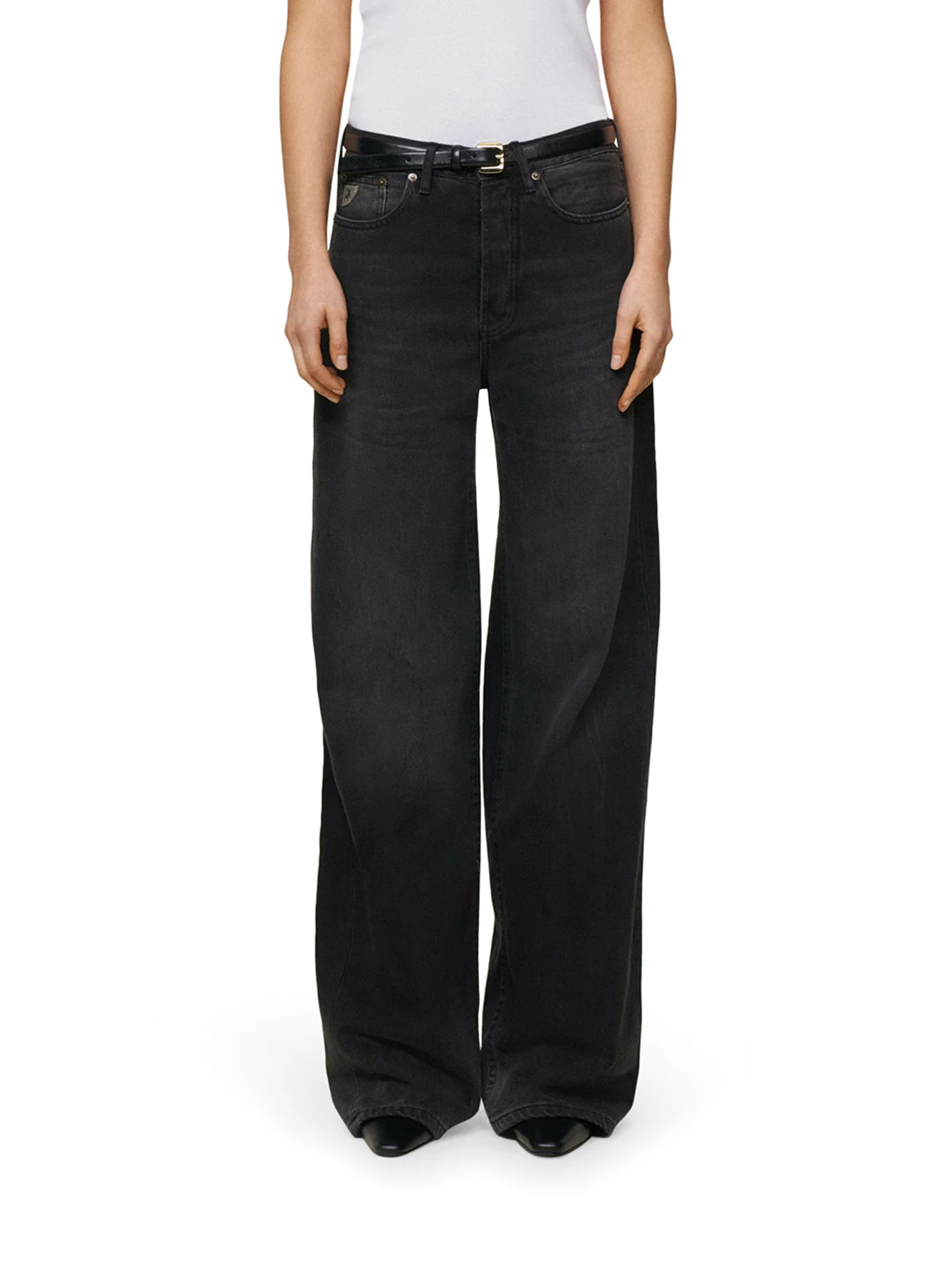 SKATER LOOSE WIDE LEG JEANS - Image 3