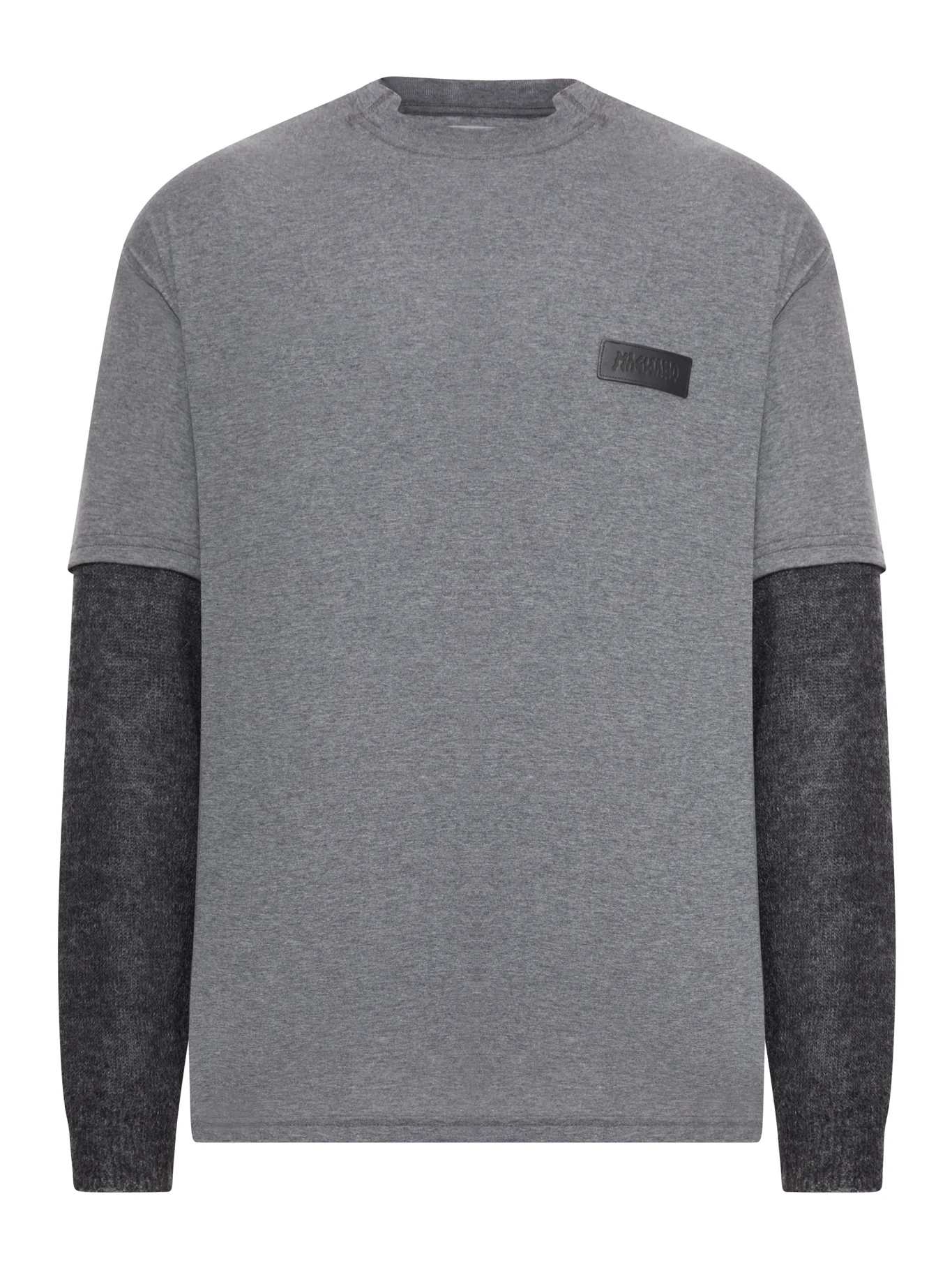 DOUBLE-SLEEVED COTTON TRAUMA T-SHIRT