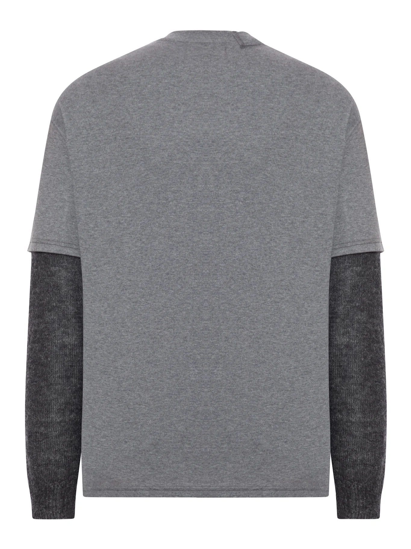 DOUBLE-SLEEVED COTTON TRAUMA T-SHIRT - Image 2