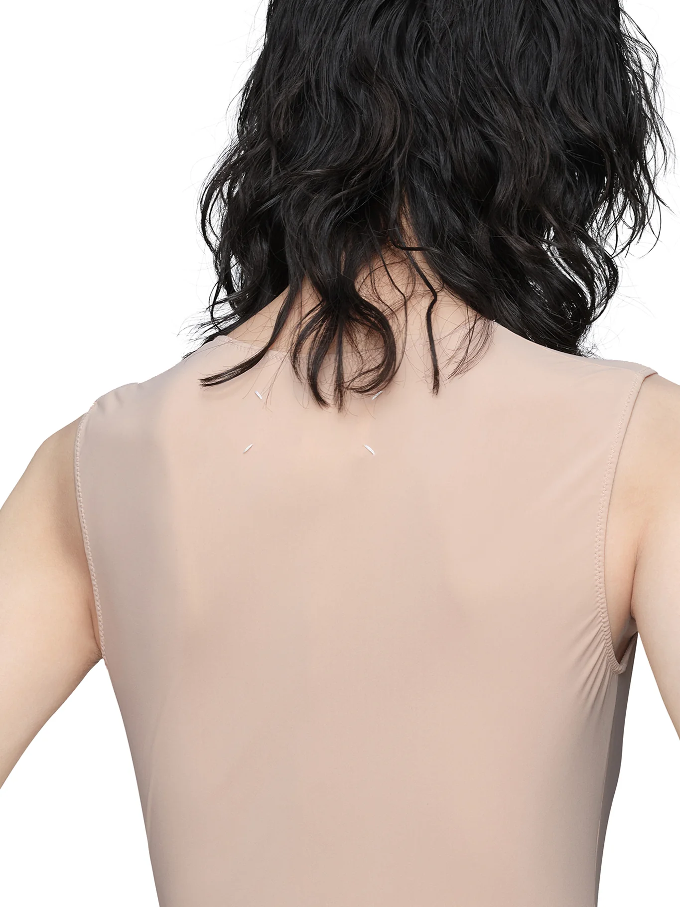 SLEEVELESS BODYSUIT IN TECHNICAL JERSEY - Image 6