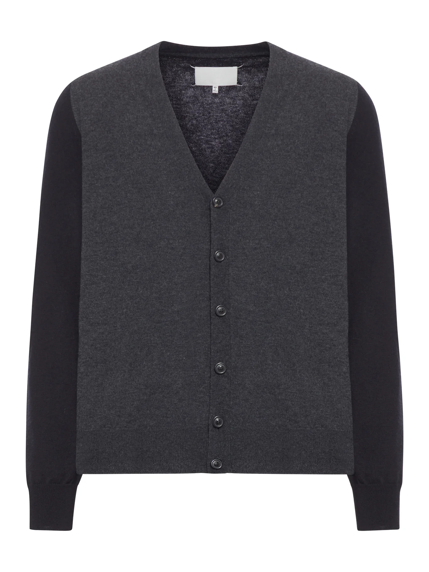 V-NECK WOOL CARDIGAN