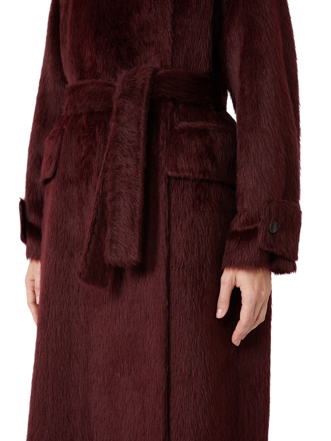 ALBATA LONG ALPACA COAT - Image 5