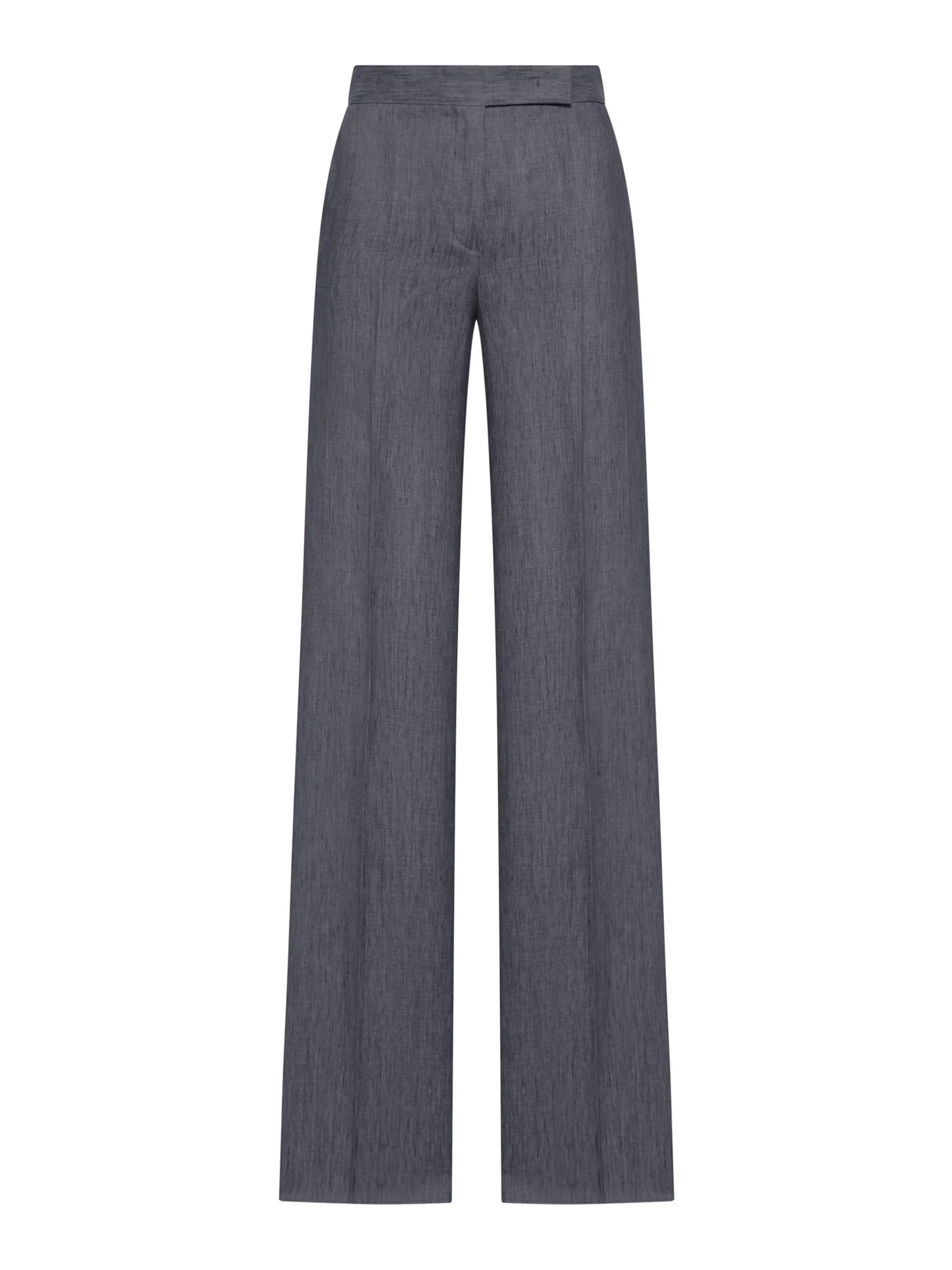 CHEVRON LINEN BATAVIA TROUSERS