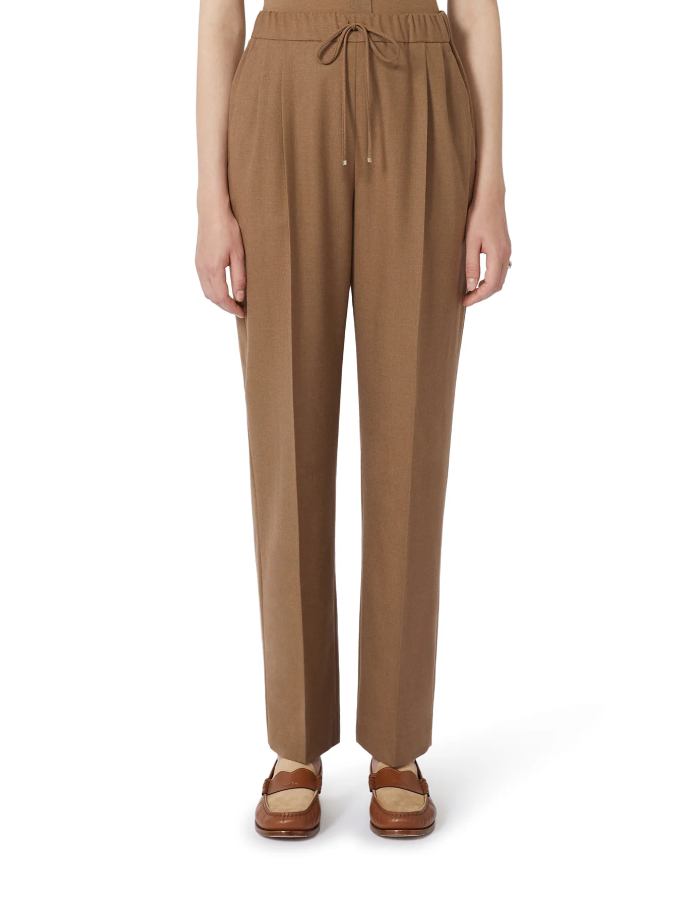 CASHMERE DRAWSTRING PANTS - Image 3
