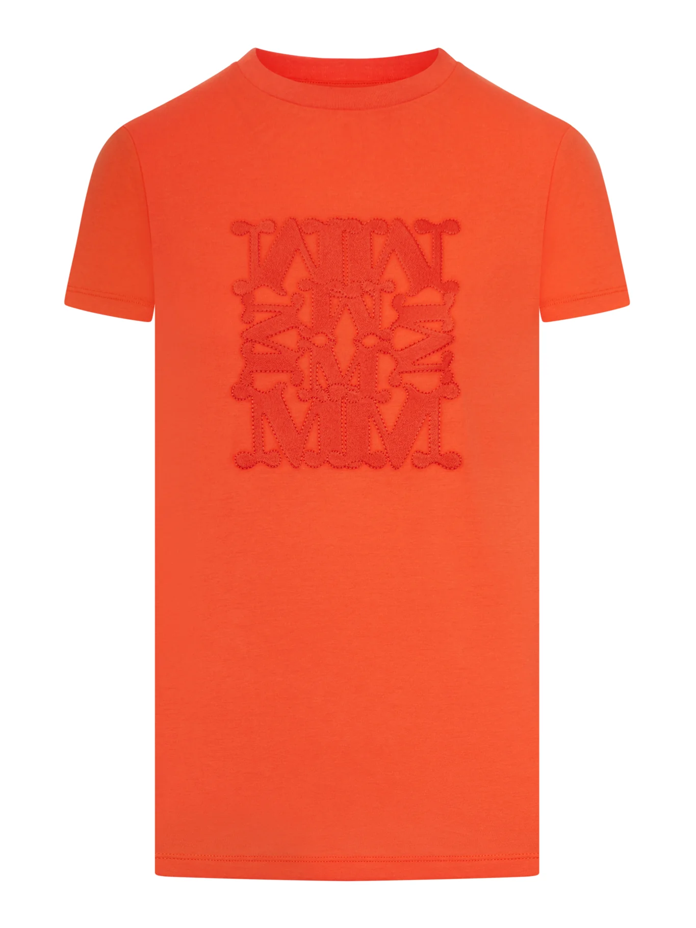 JERSEY T-SHIRT WITH EMBROIDERED LOGO