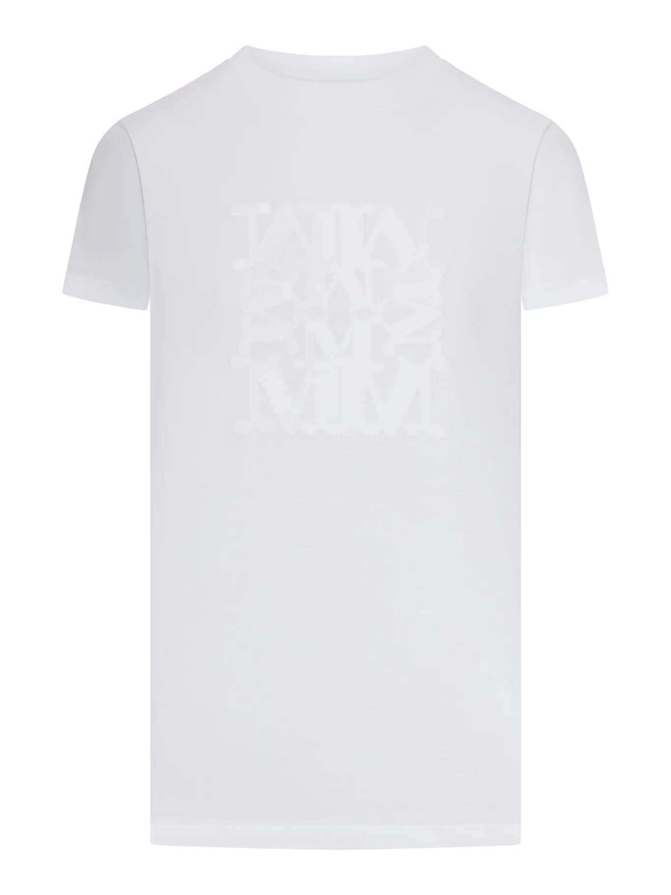 JERSEY T-SHIRT WITH EMBROIDERED LOGO