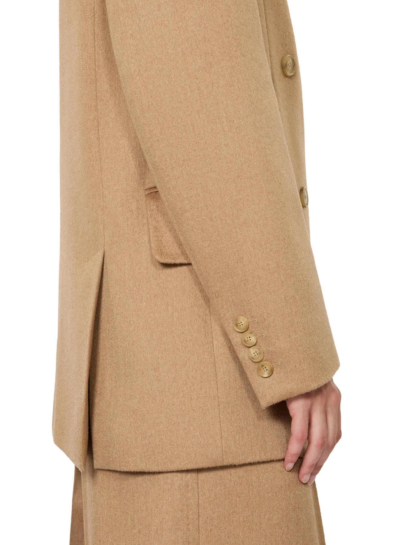 OLIMPIA JACKET IN CAMEL SABLE - Image 6