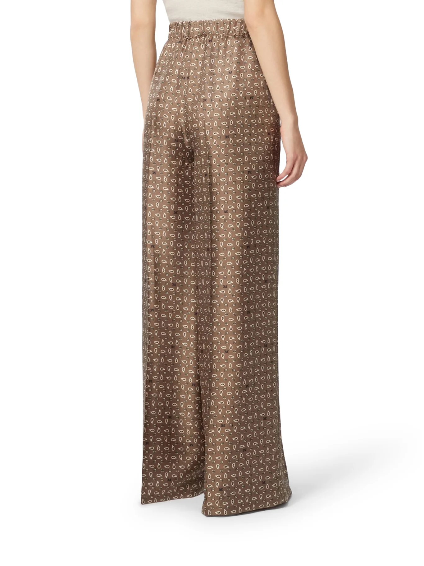 PRINTED SILK TROUSERS - Image 3