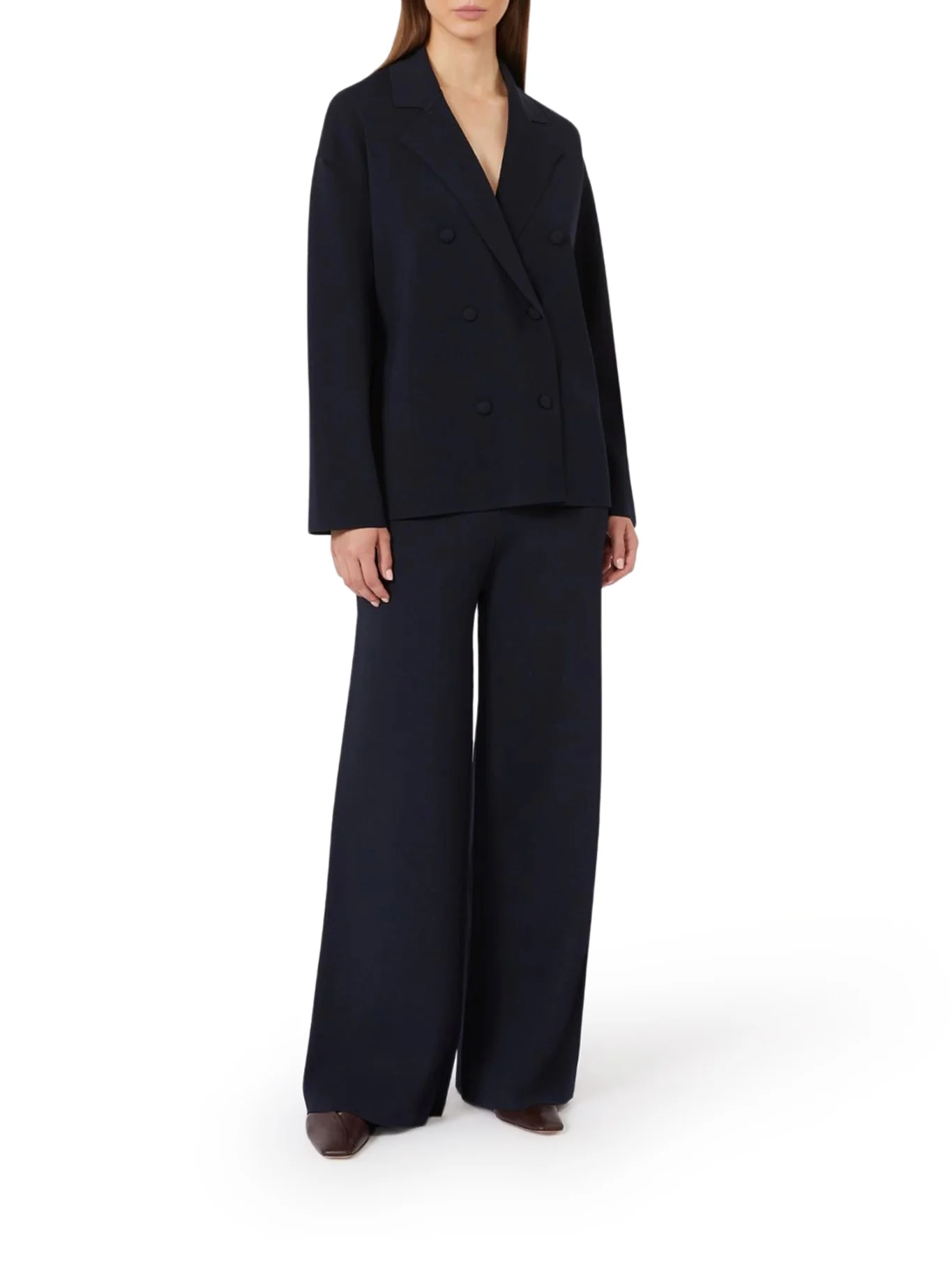 CREPE KNIT TROUSERS - Image 2