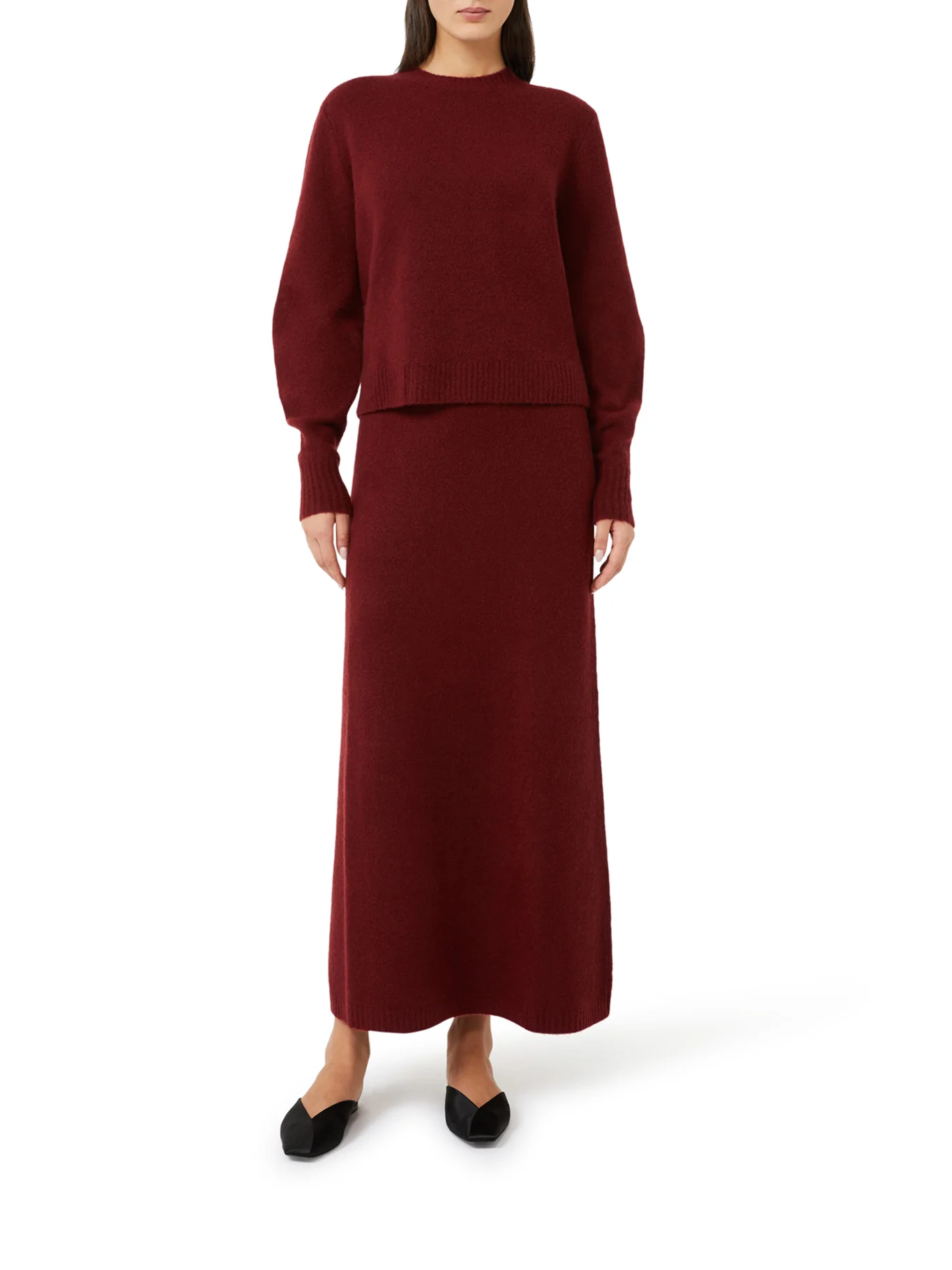 STRETCH CASHMERE YARN SWEATER - Image 2
