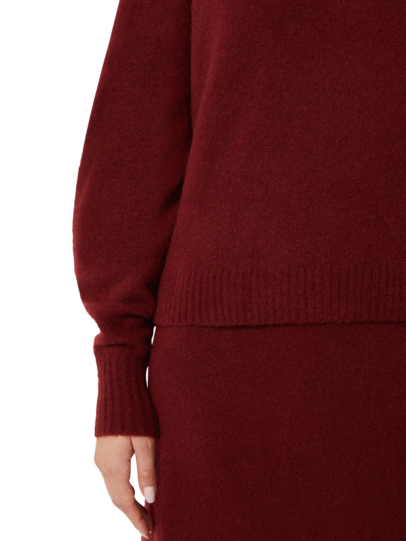 STRETCH CASHMERE YARN SWEATER - Image 5