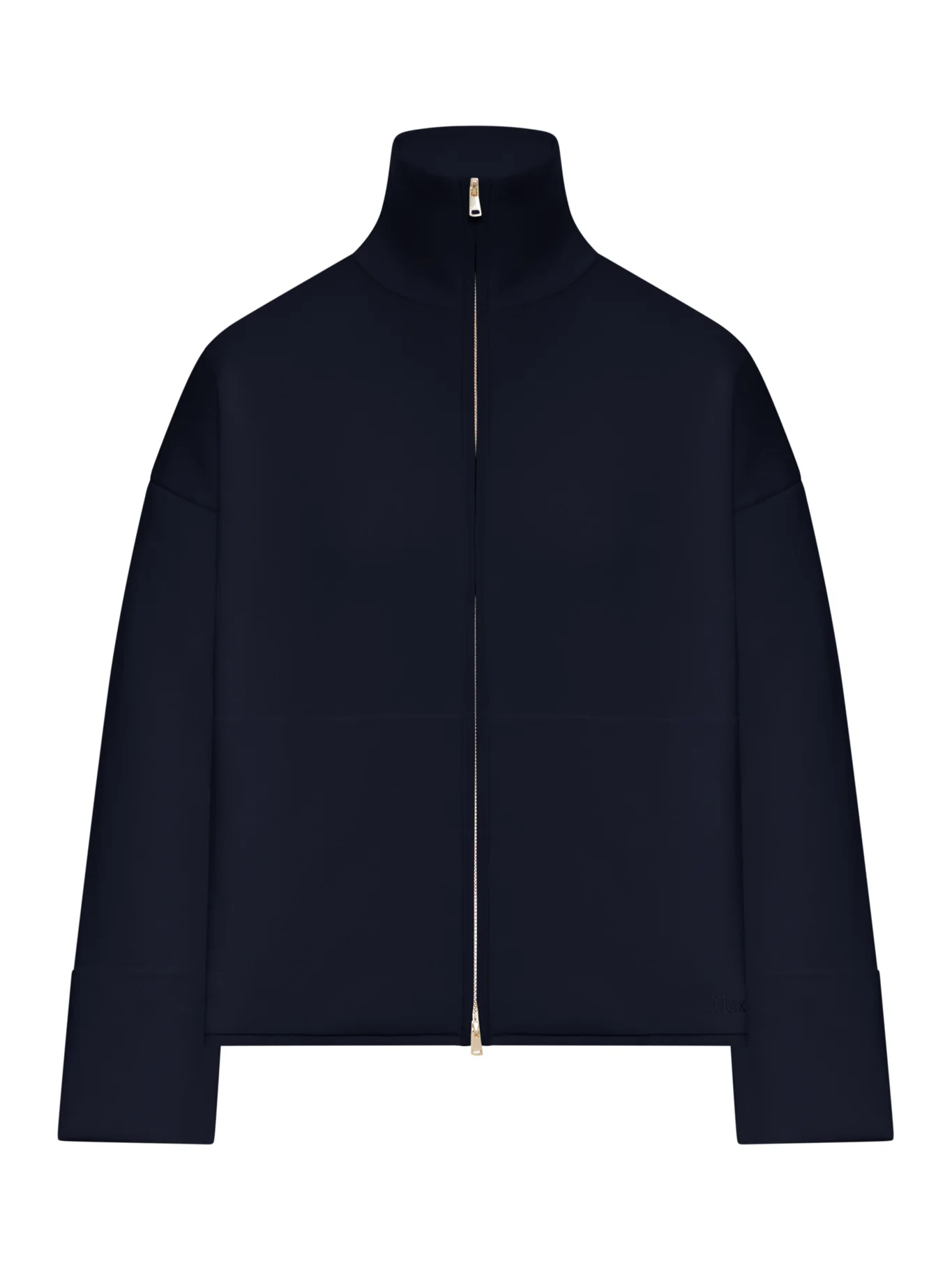HIGH NECK SWEATSHIRT WITH ZIP