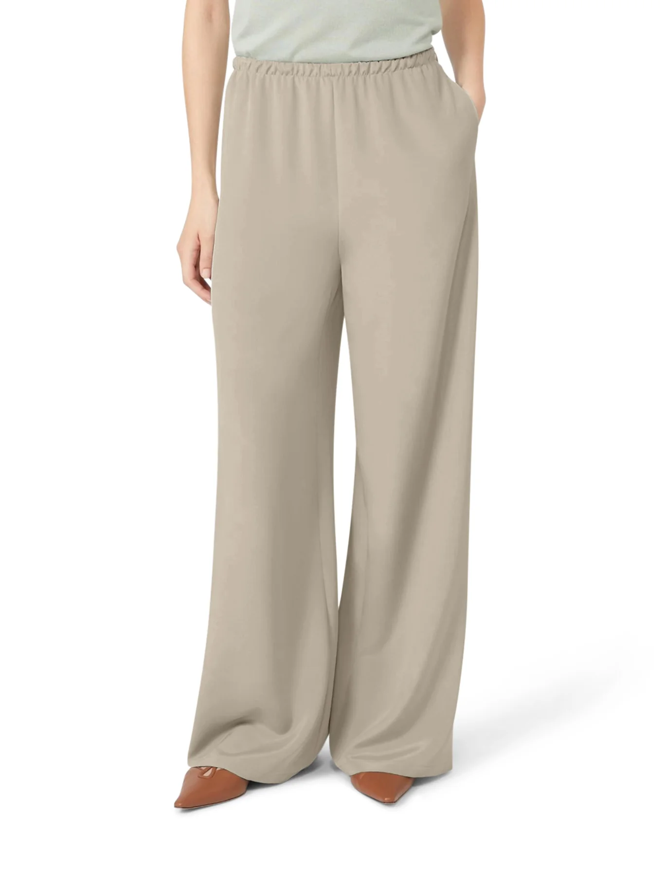 MAGA PANTS IN SILK CRÊPE DE CHINE - Image 2