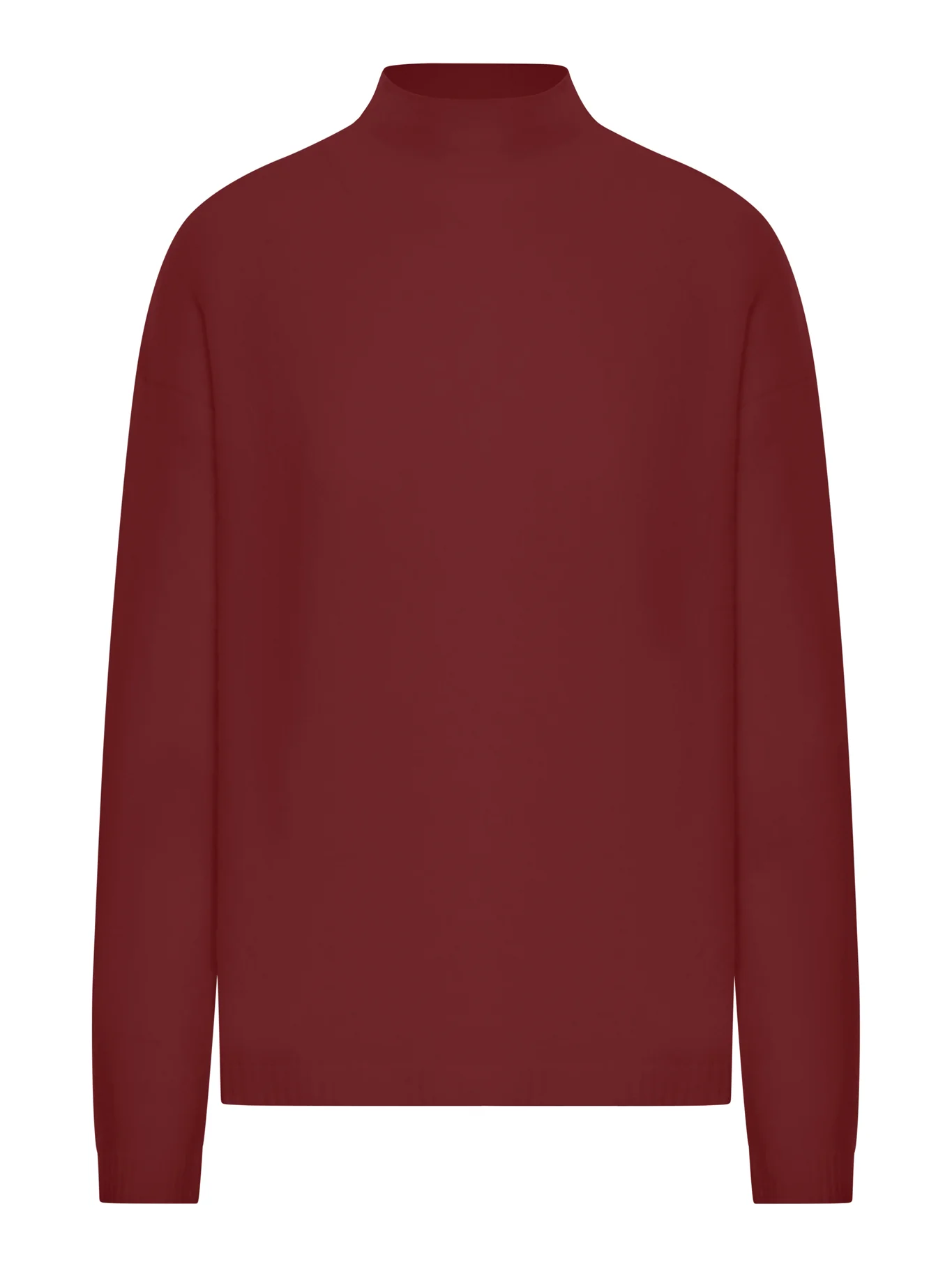 BOXY SWEATER IN STRETCH CASHMERE YARN