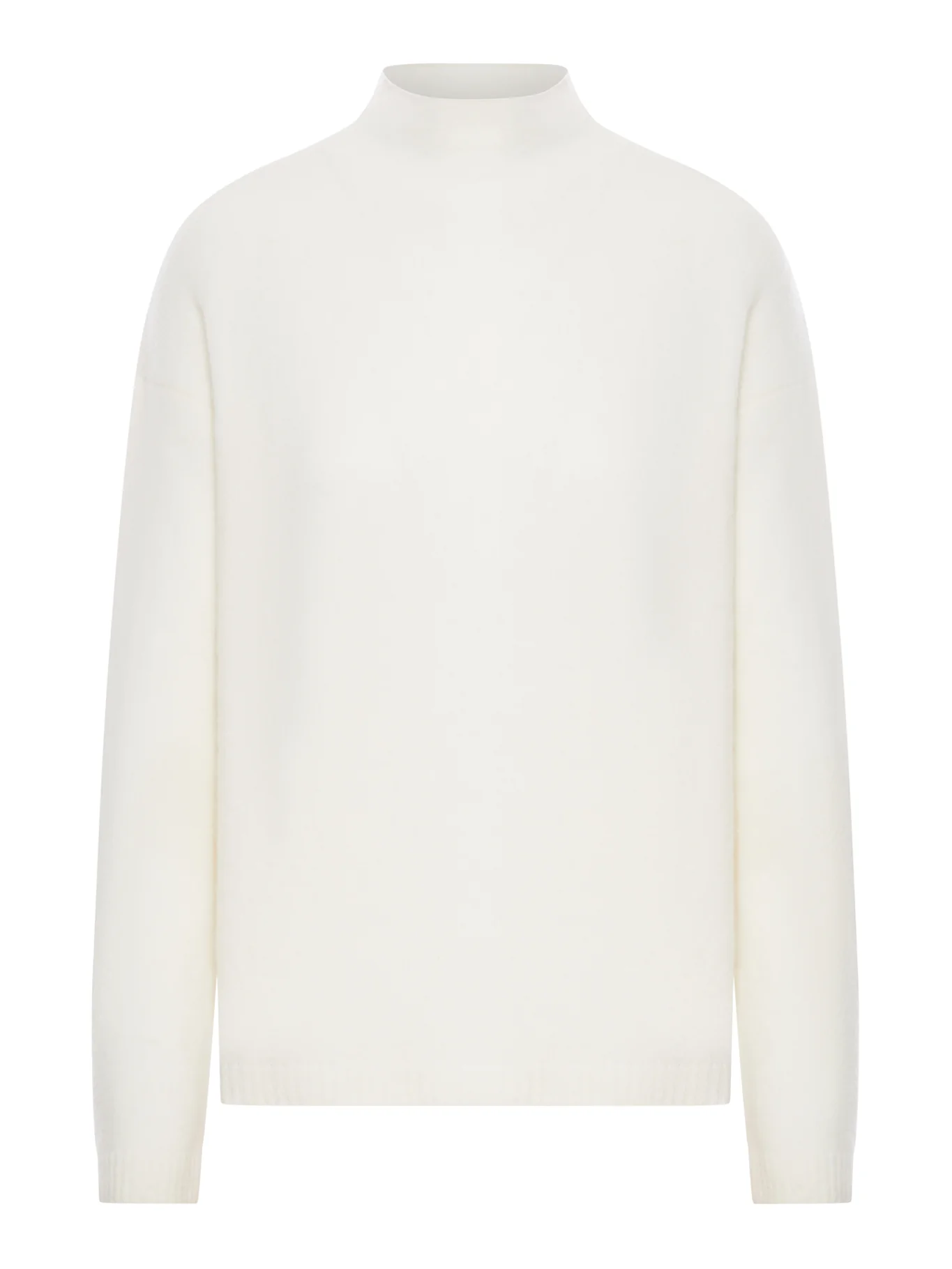 BOXY SWEATER IN STRETCH CASHMERE YARN