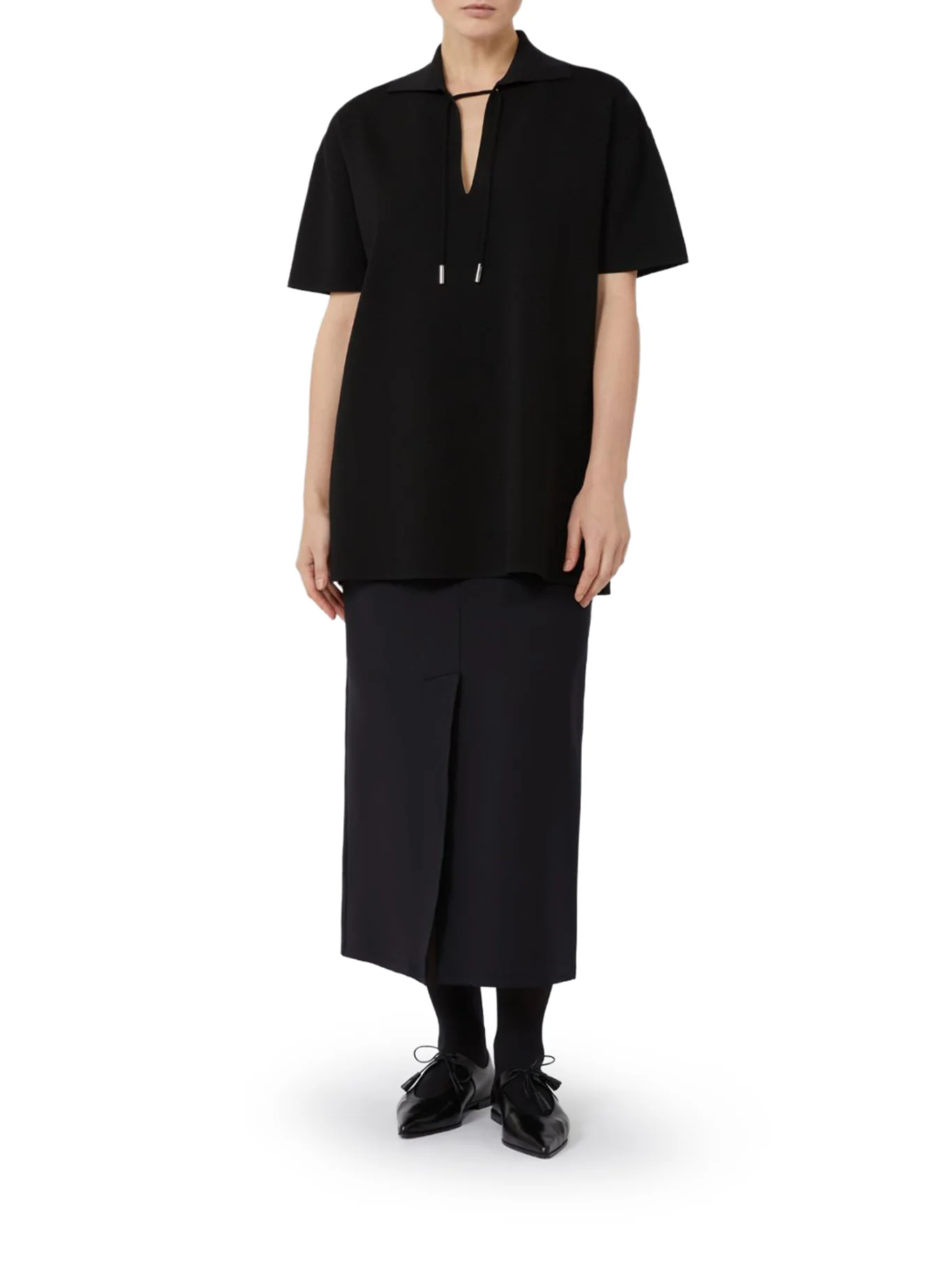 VISCOSE CRÊPE YARN BLOUSE - Image 2