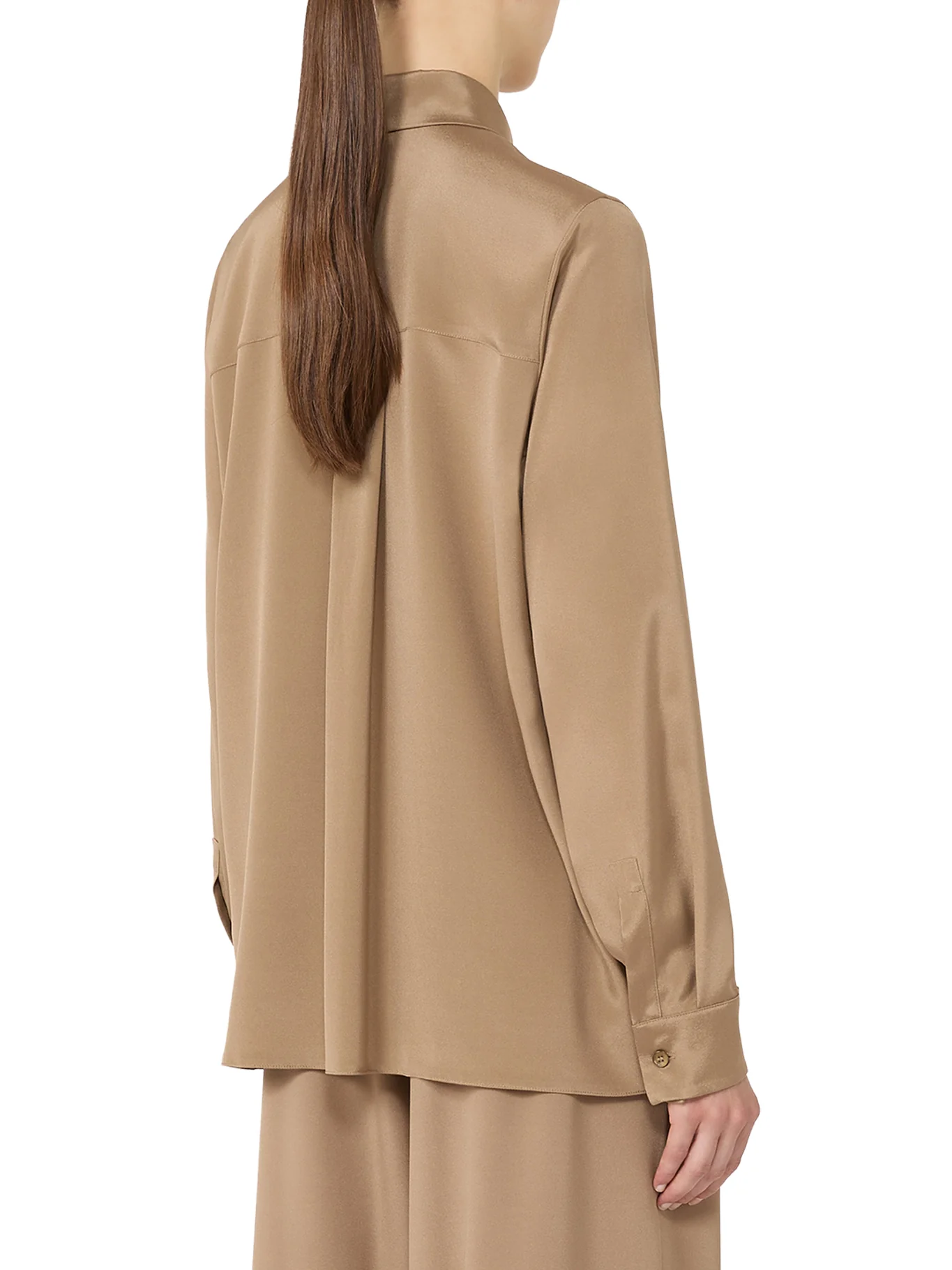 STRETCH SILK CADY SHIRT - Image 4