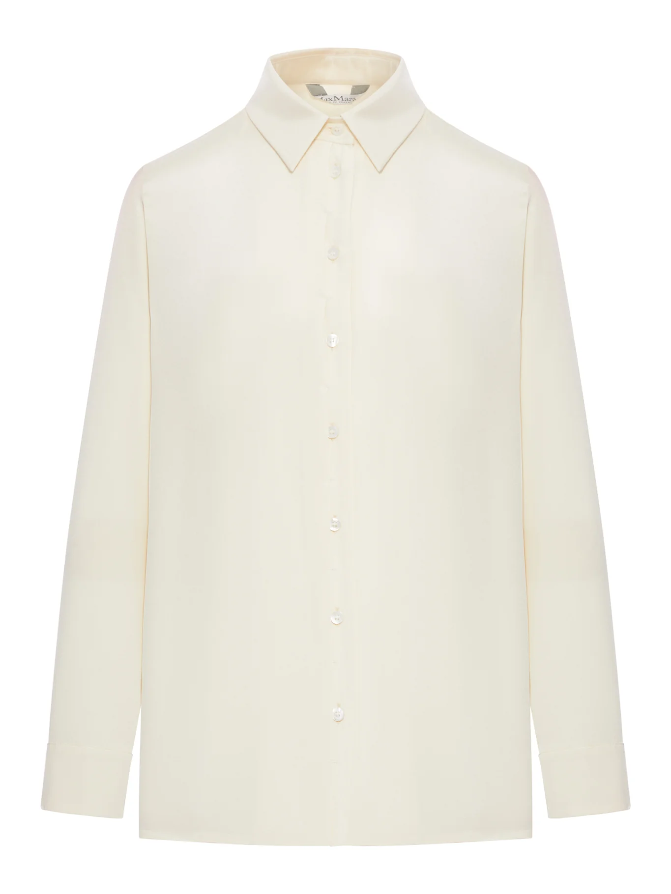 STRETCH SILK CADY SHIRT
