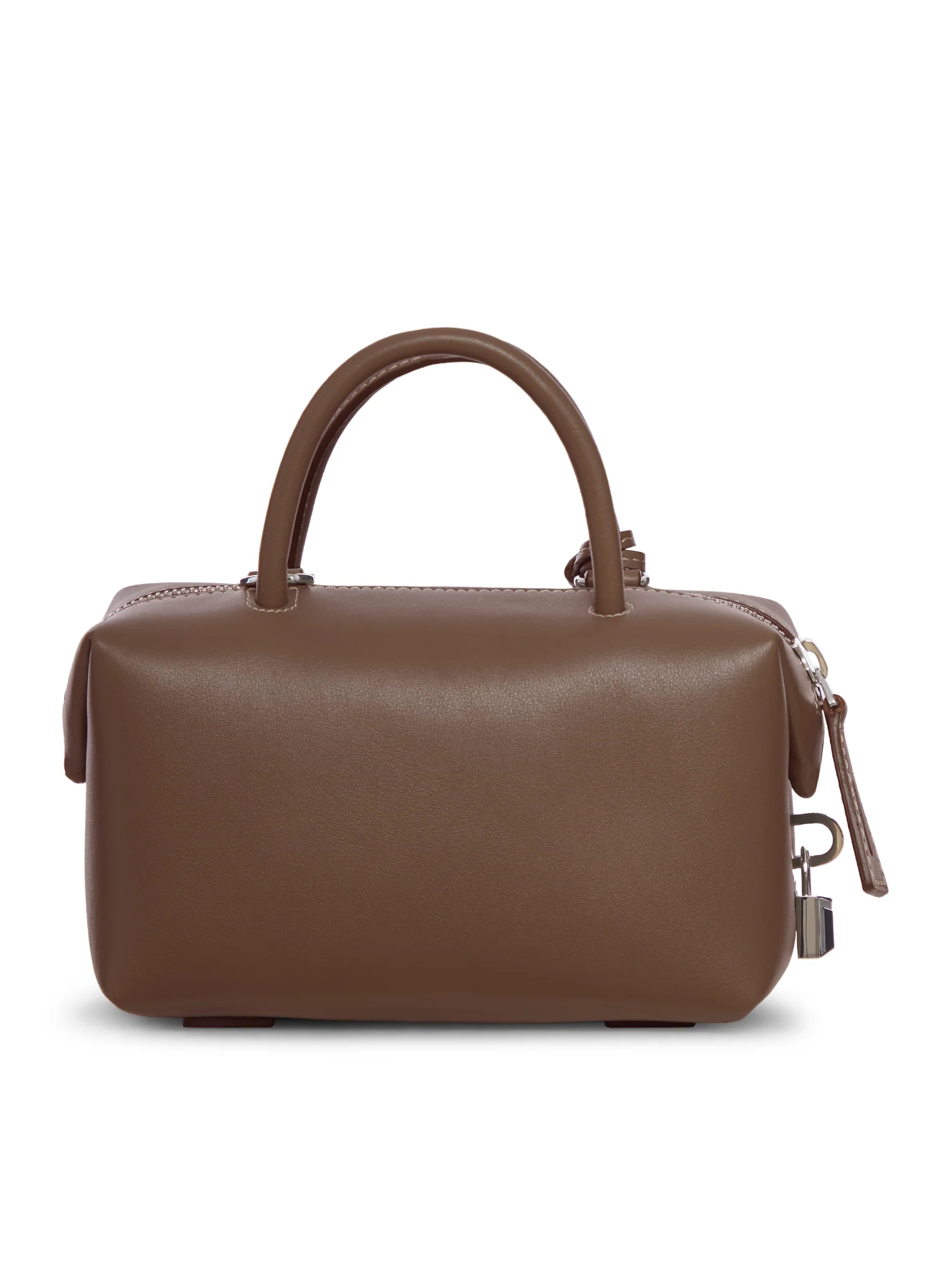 SMALL NATURAL LEATHER TOP HANDLE - Image 3