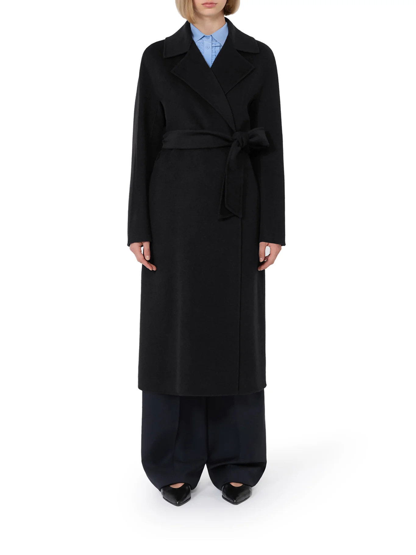 CASHMERE COAT WITH BELT - Image 3