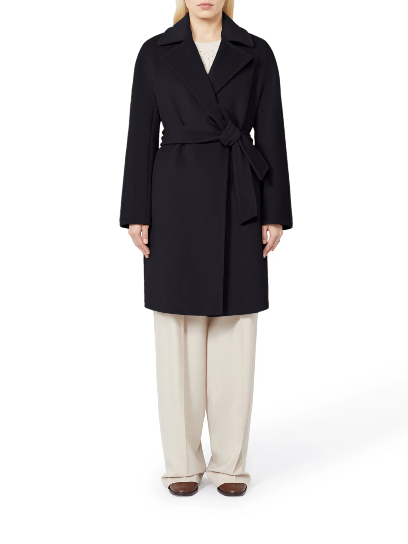 SCIRE BEAVER WOOL ROBE COAT - Image 2