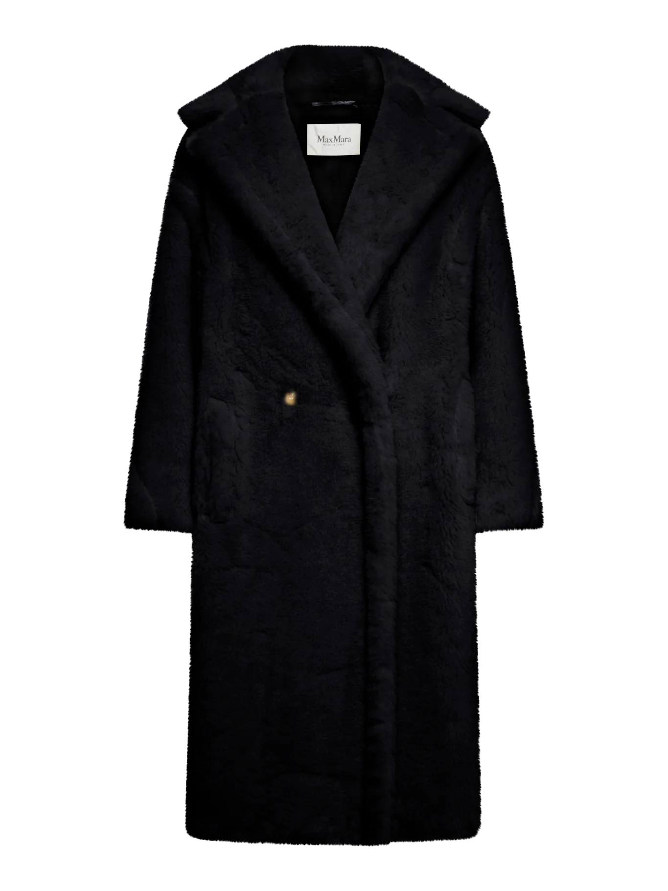 TEDDY BEAR ICON COAT IN ALPACA AND WOOL