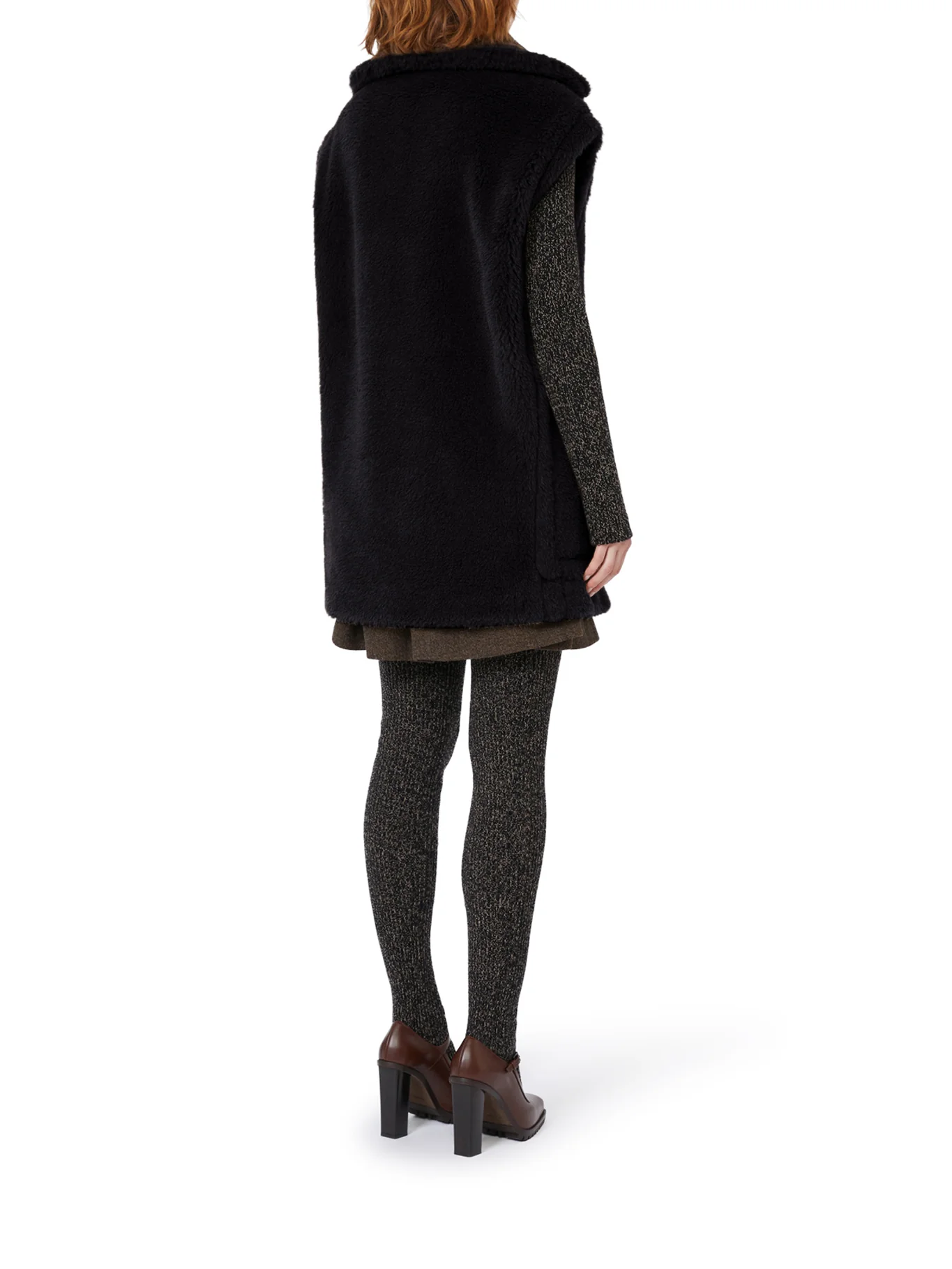 TEDDY VEST IN ALPACA AND WOOL - Image 3