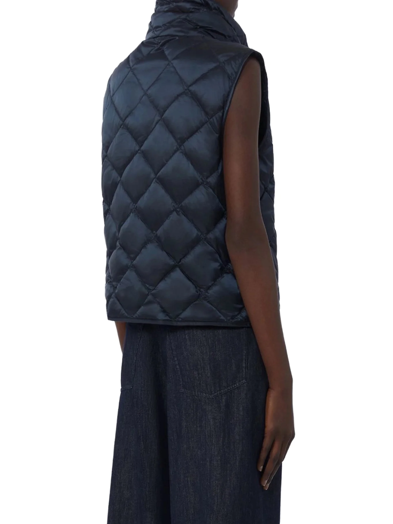 PADDED VEST IN DROP-RESISTANT NYLON CANVAS - Image 4
