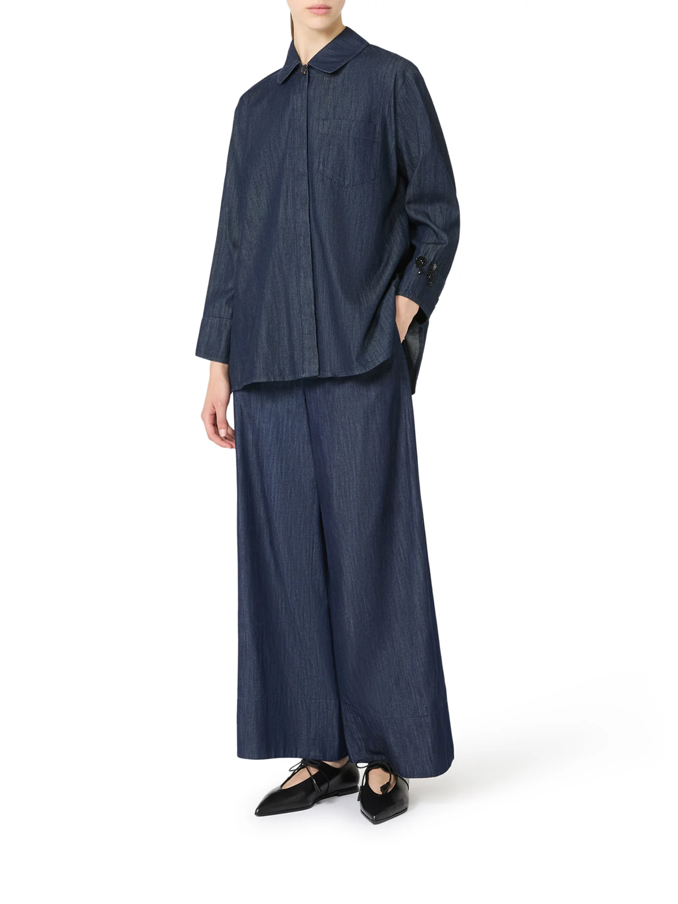 DENIM JOGGING PANTS - Image 2