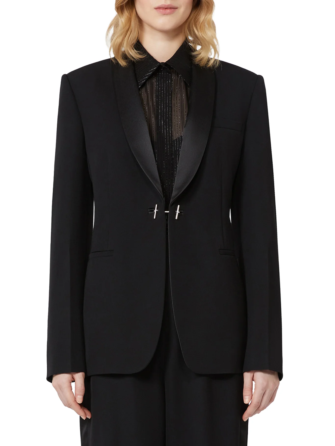 WOOL GABARDINE BLAZER - Image 3